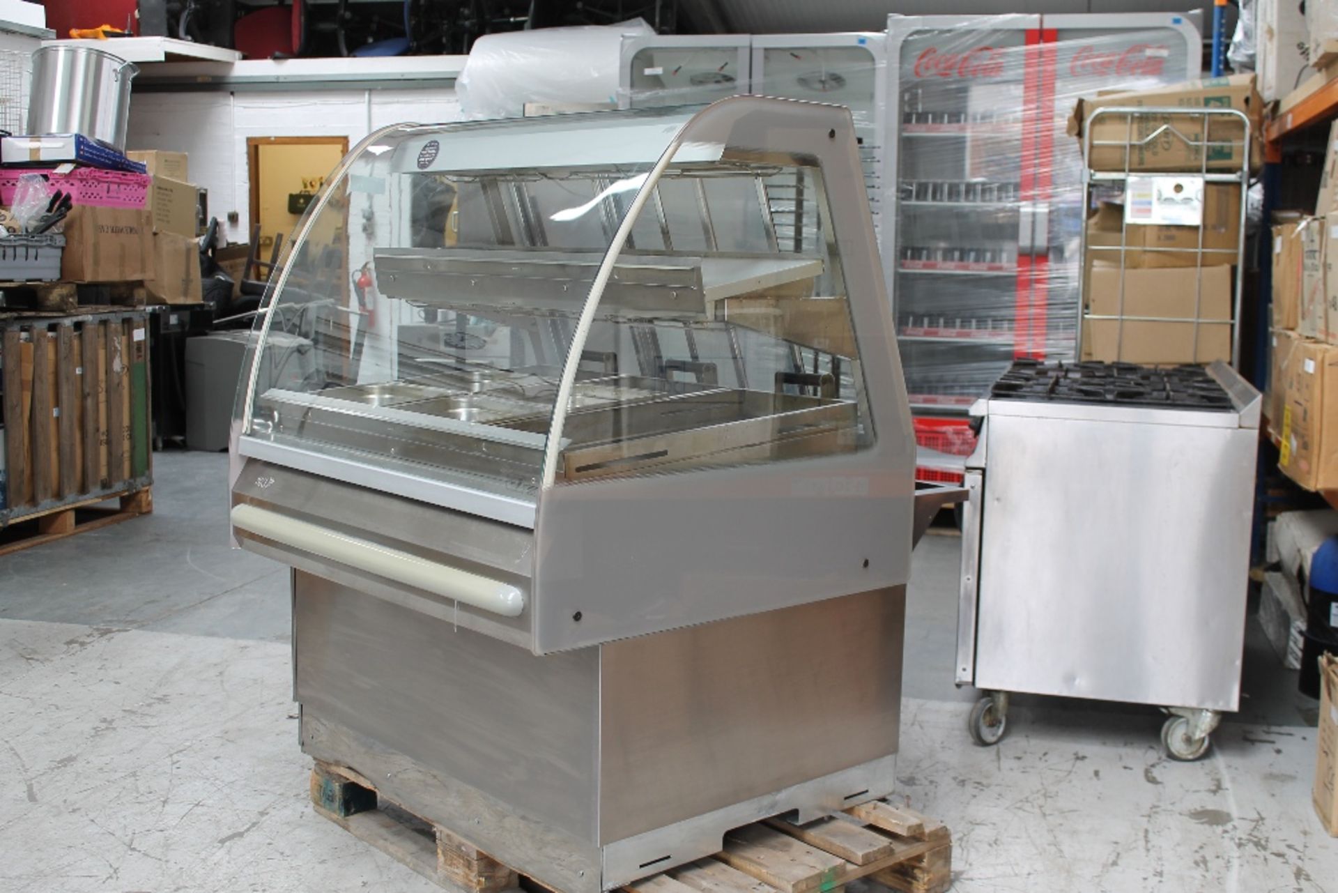 BKL Hot Food Display Counter  - NO VAT W110cm x H138cm x D110cm - Image 5 of 5