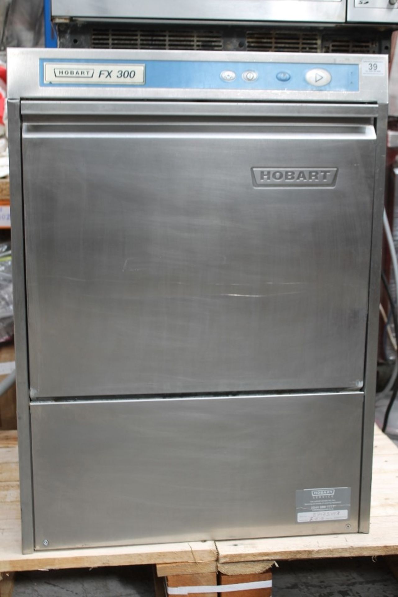 Hobart FX300 Dishwasher – serial no: 87173293 – NO VAT