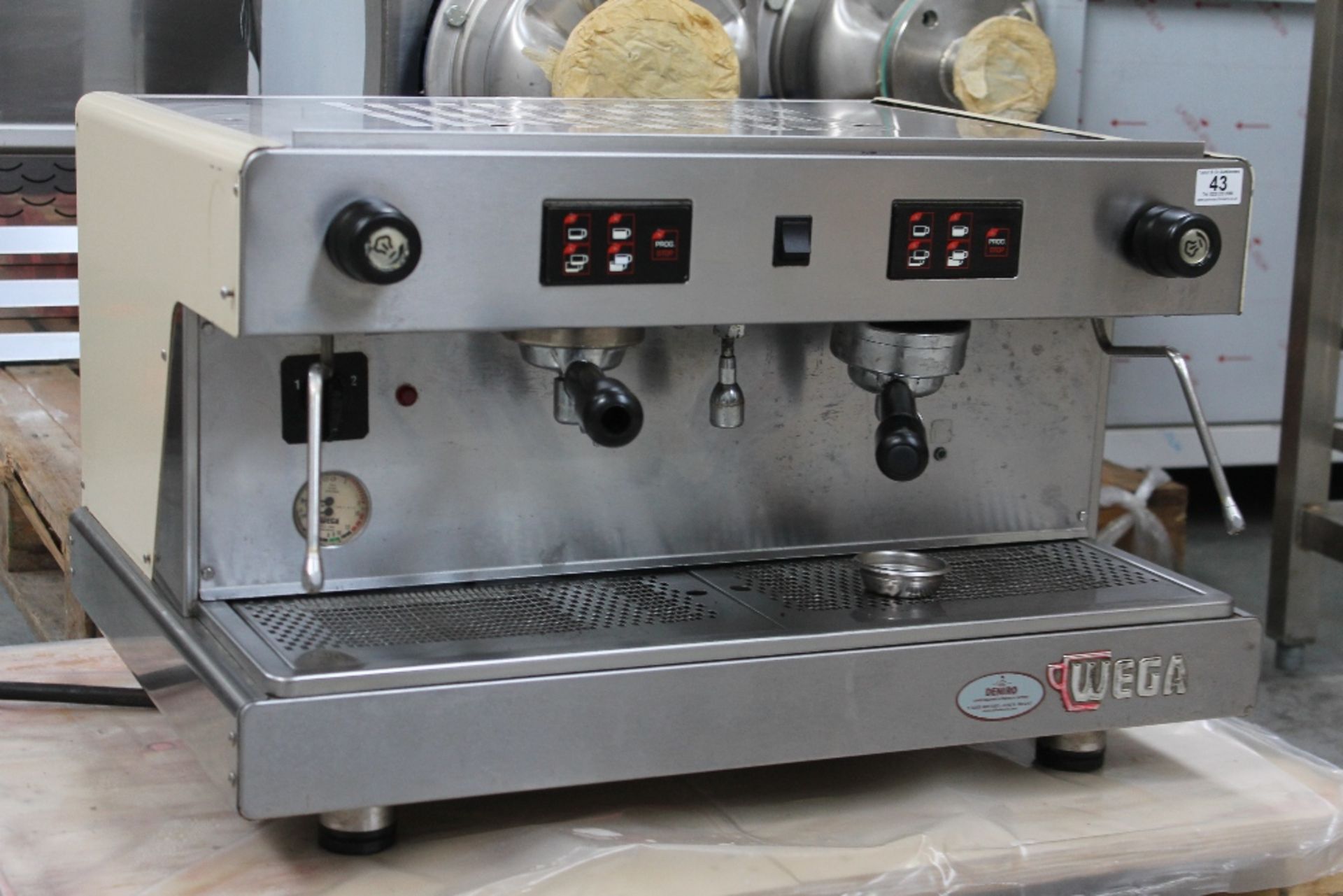 Wege 2 Group Espresso Coffee Machine – 3-ph – Tested – NO VAT