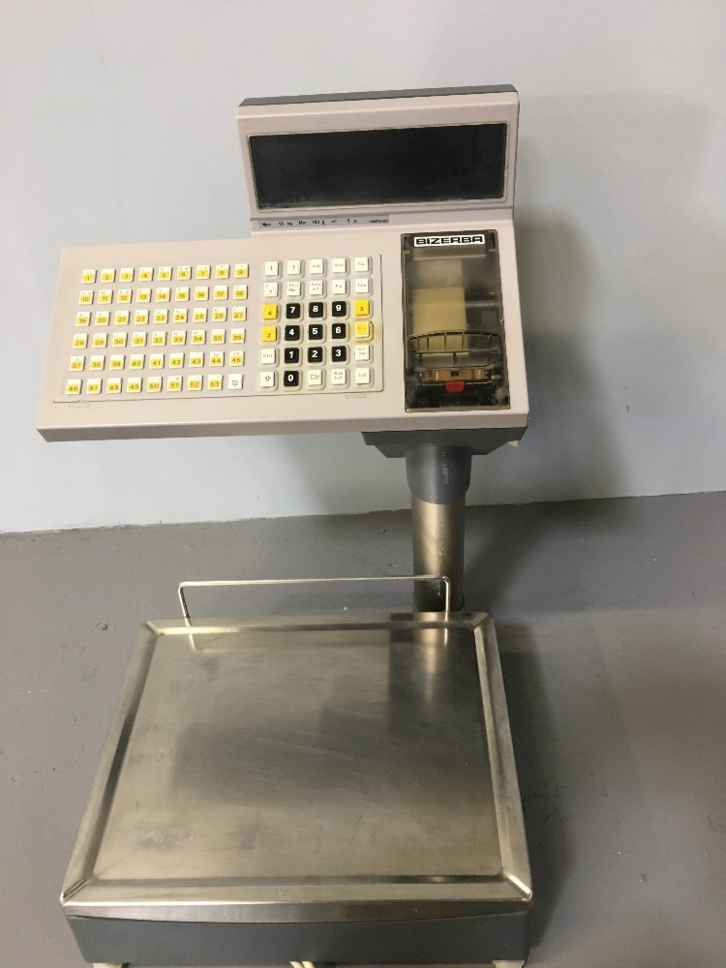 Bizerba Retail Shop Scales with Label Printing 230v