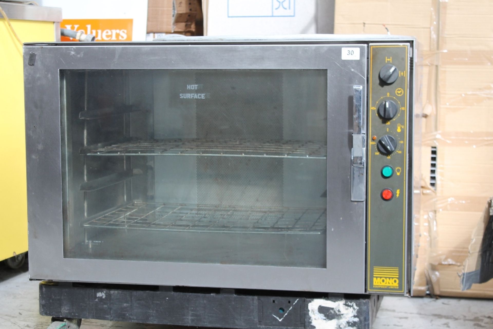 Mono Commercial Bake Off Oven – 3-ph electric – Tested – NO VAT