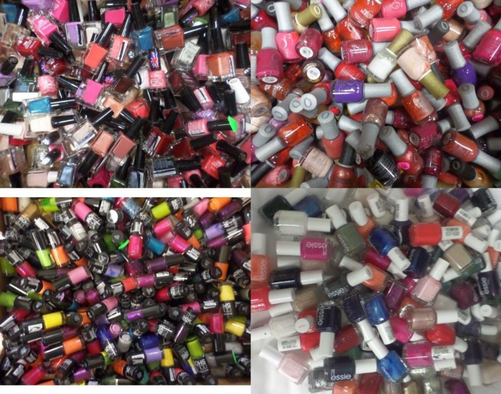 5000 x Mixed Nail Varnish – Full Size – New   Brands include Rimmel, Revlon, opi , Barry M , L’