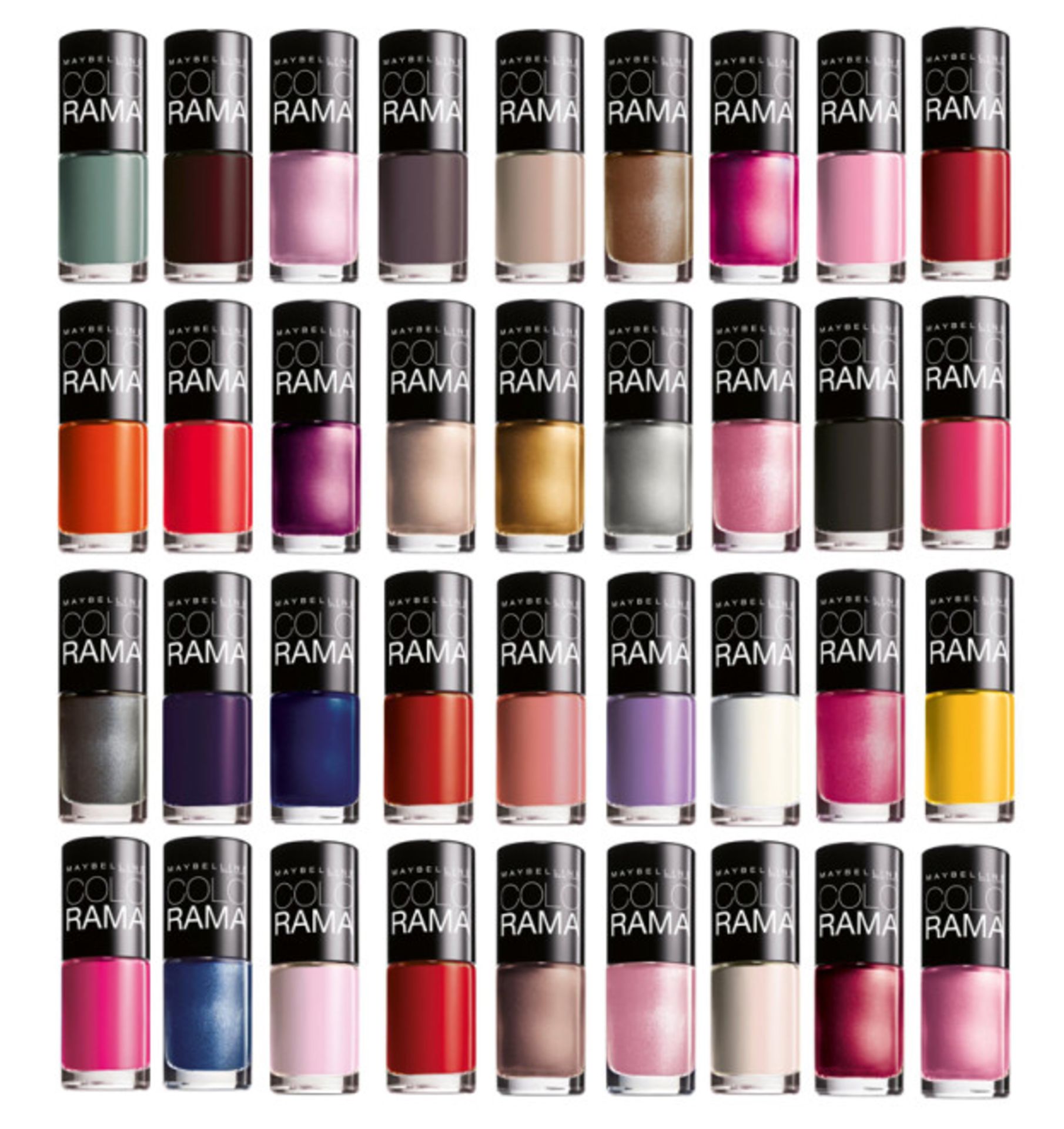 500 Maybelline Nail Varnish – Mixed Shades – NO VAT           UK Delivery £15