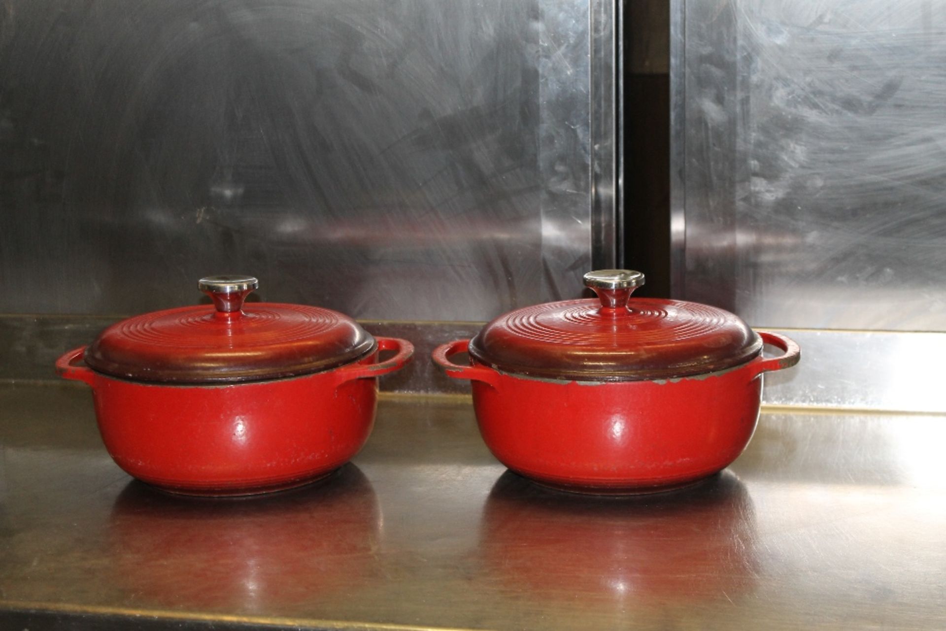 2 x Iron Casserole Dishes