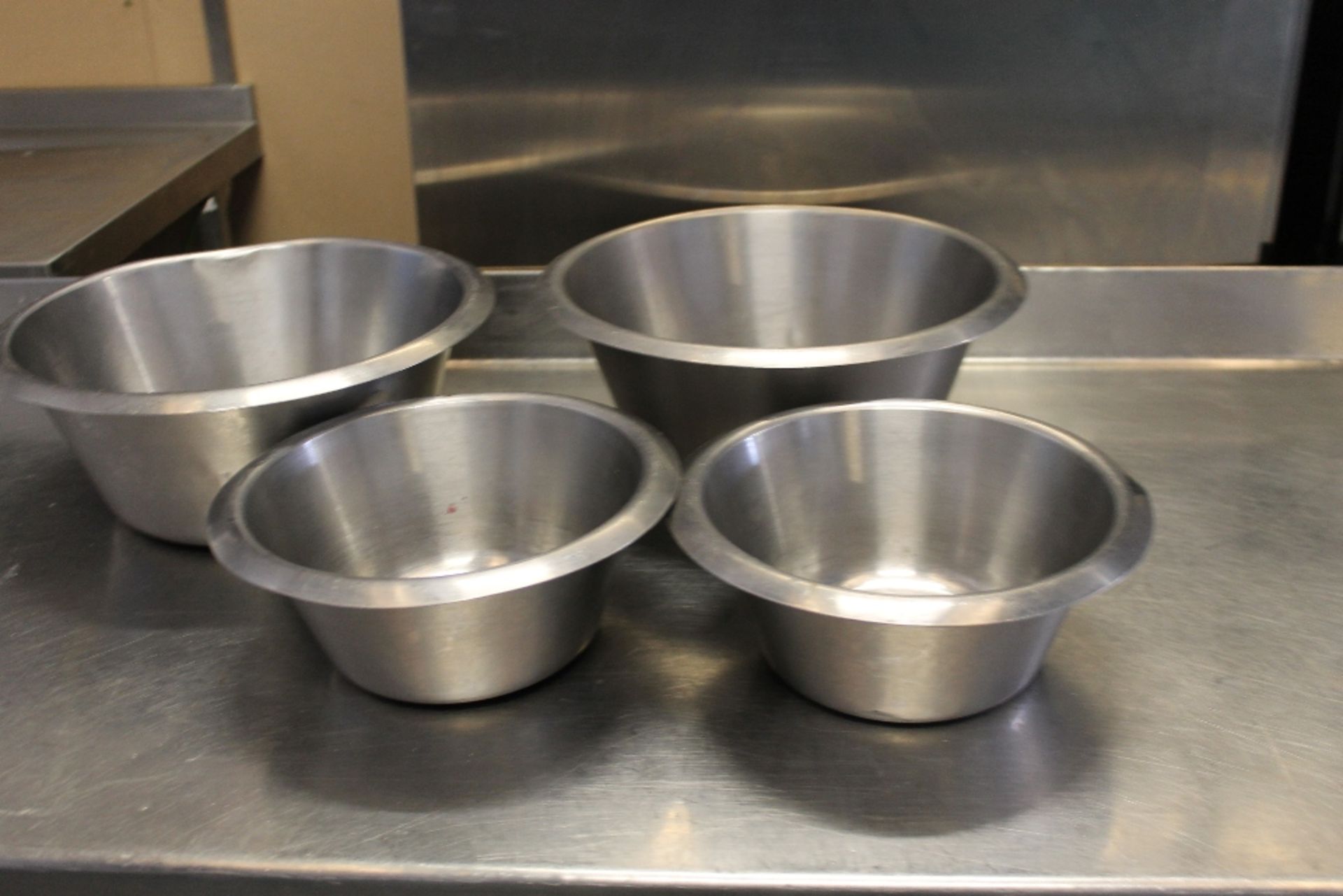 4 x Stainless Steel Bowls