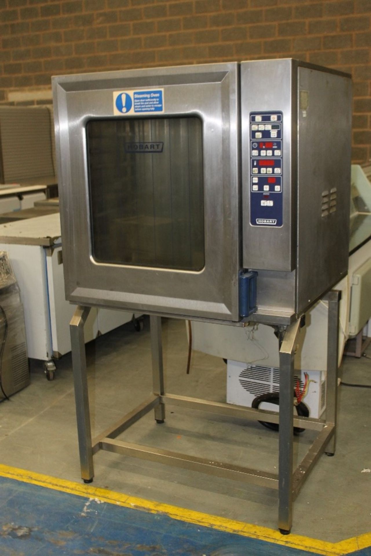 Hobart10 Grid Combi Oven  - with stand – W90cm x H160cm x D80cm Collect from Alcester ,