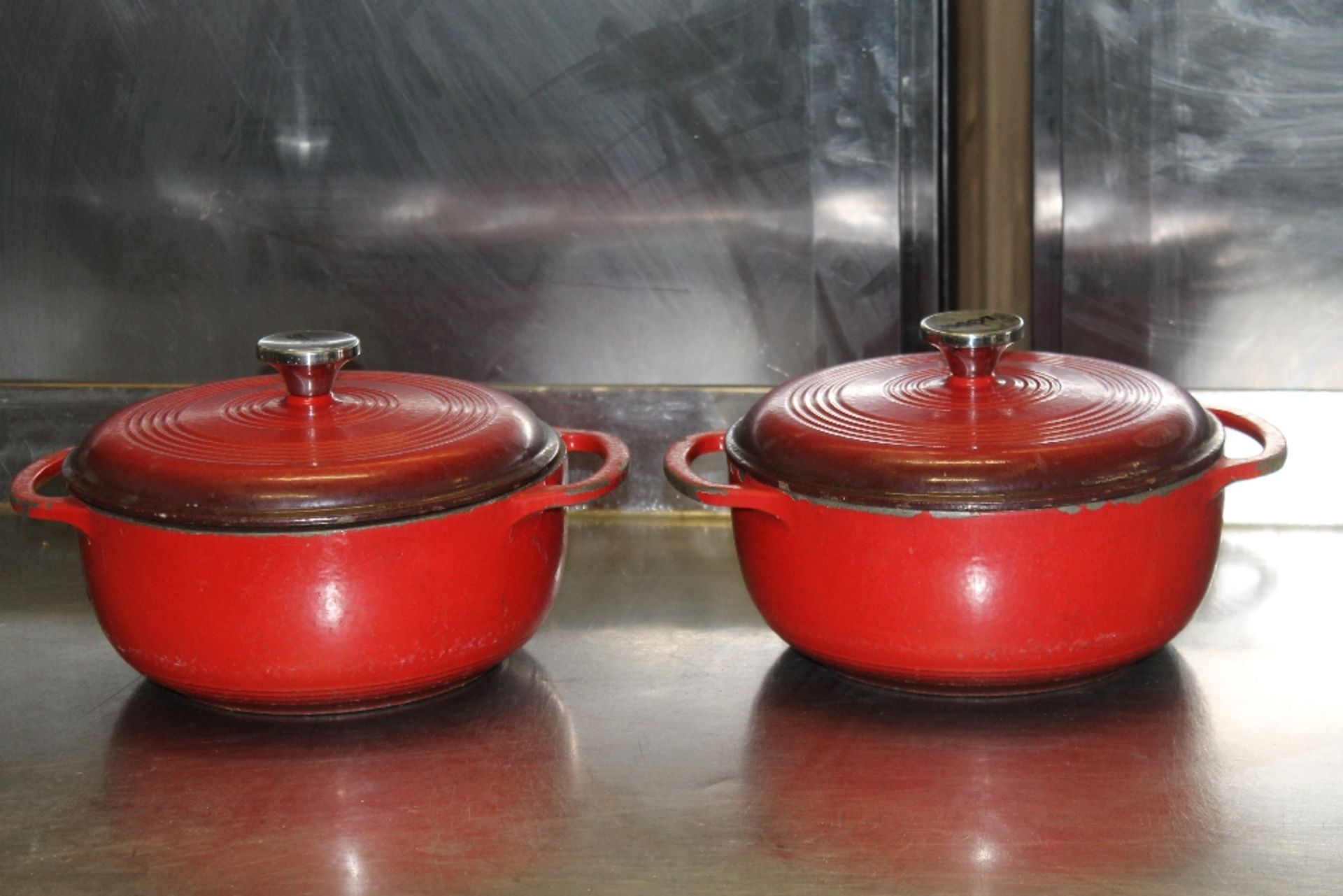 2 x Iron Casserole Dishes