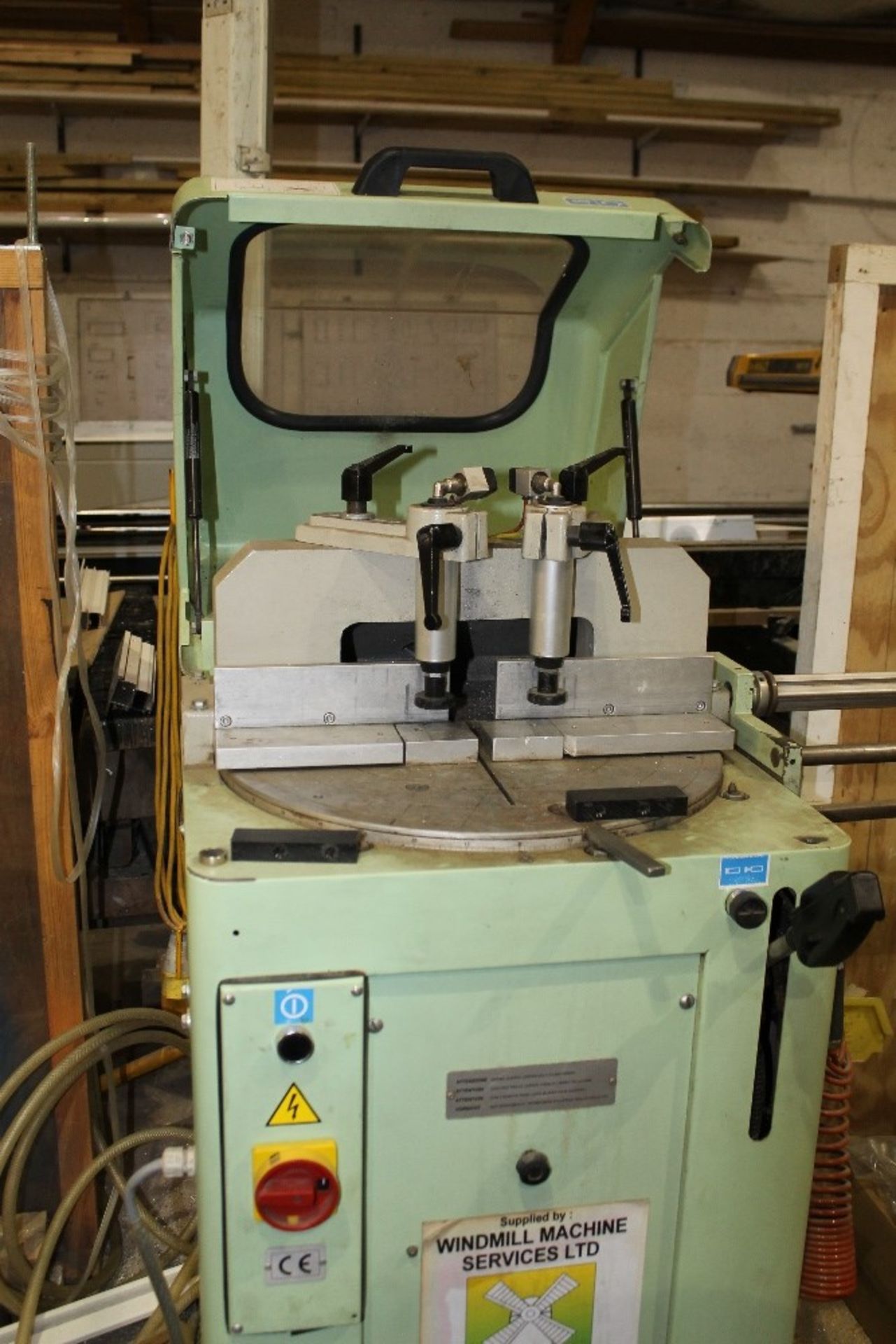 Kombimatic Bead / Upcut Saw – Tested – Serial No 64519003 – NO VAT Lift Out Charge £30 + VAT - Image 3 of 4