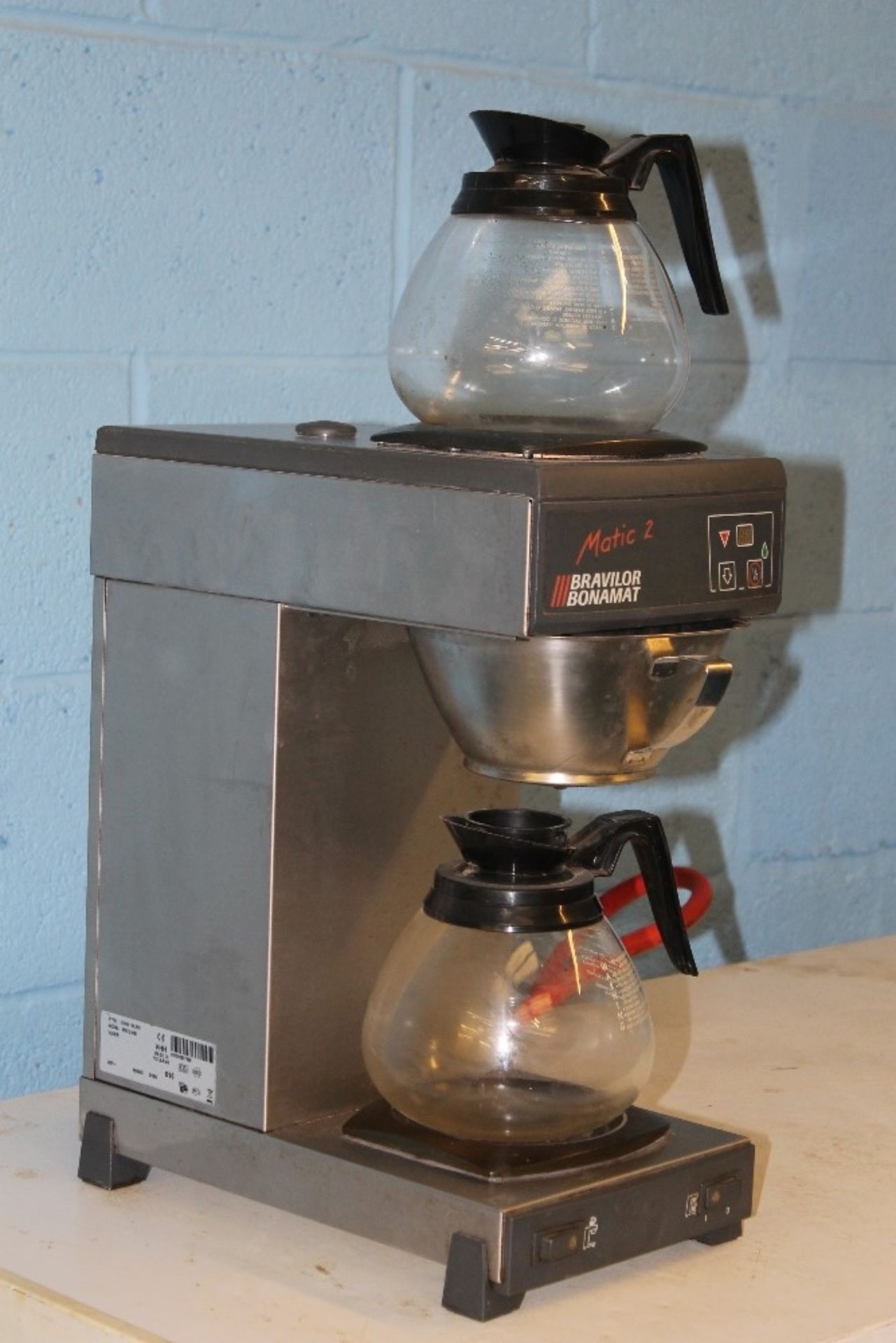 Bravilor Bonamatic Filter Coffee Machine with 2 Glass Jugs – Tested   NO VAT