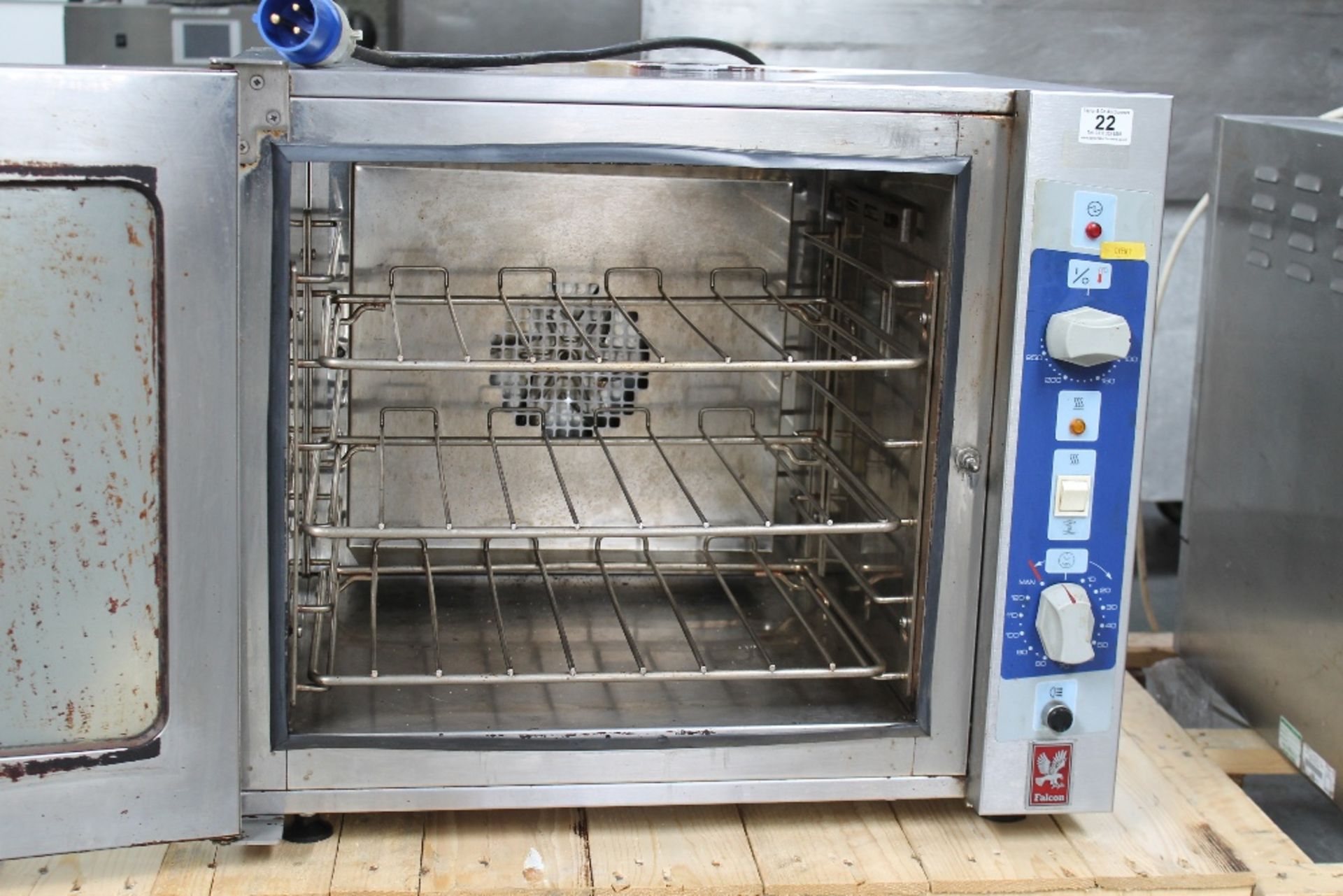 Falcon 6 Grid Convection Oven – 1-ph – Tested – NO VAT   Model E7202S – serial no: F376315 –W67cm x - Image 2 of 2