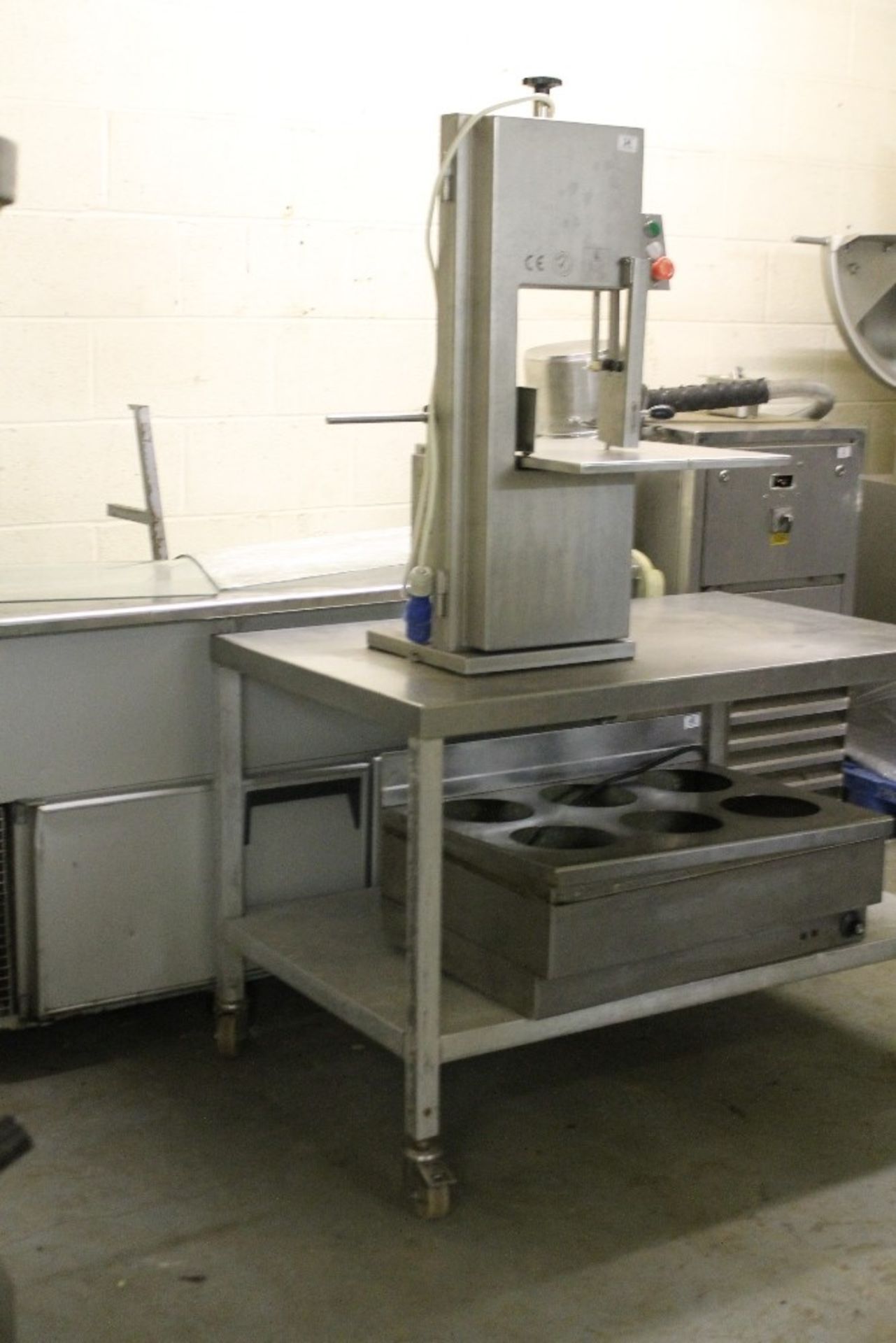 Industrial Band Saw – Stainless Steel Table – 1-ph – Tested   W120cm x D76cm - Mobile - Image 3 of 3