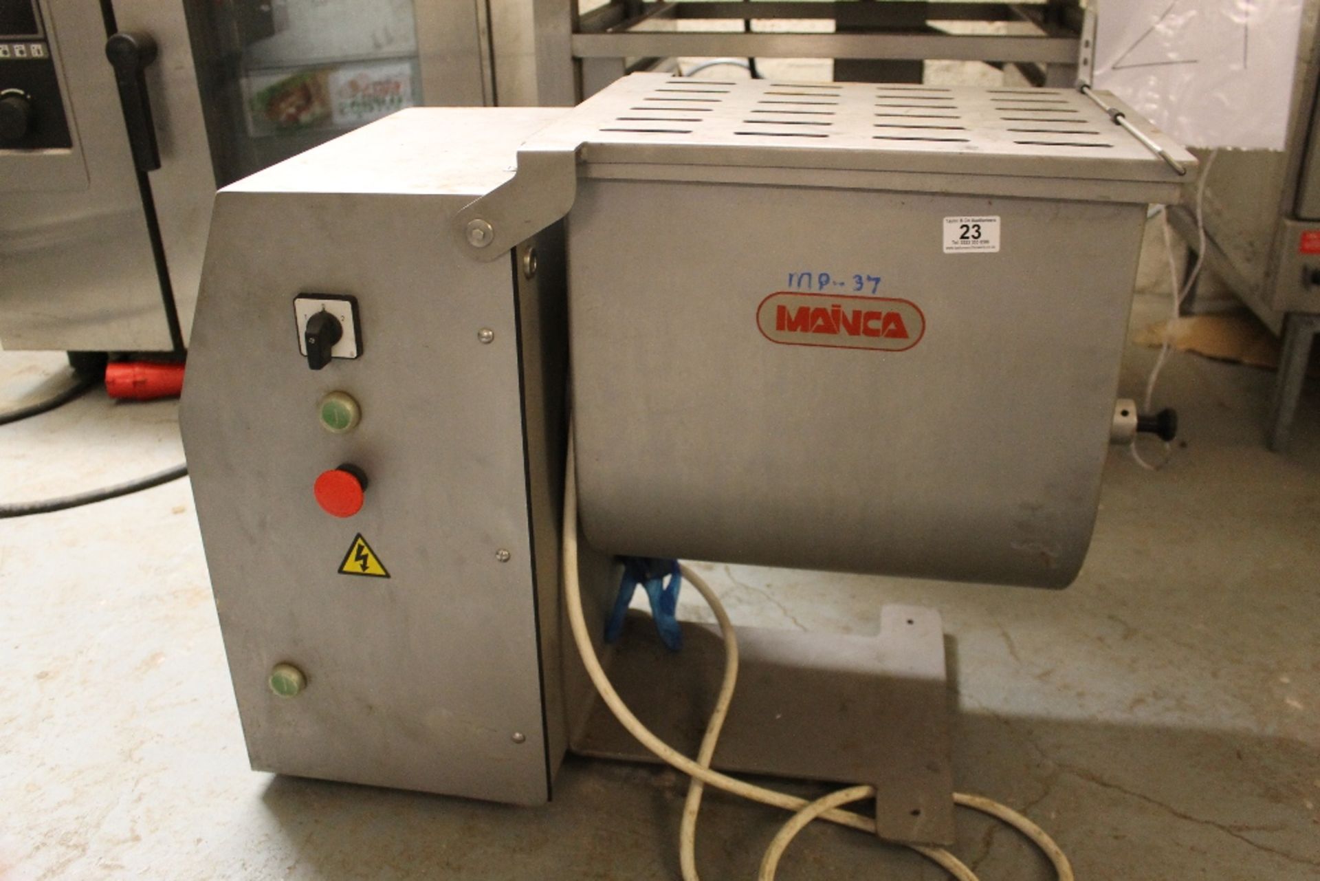 MANCA Sausage / Mince  Meat Mixer – 3-ph – Tested