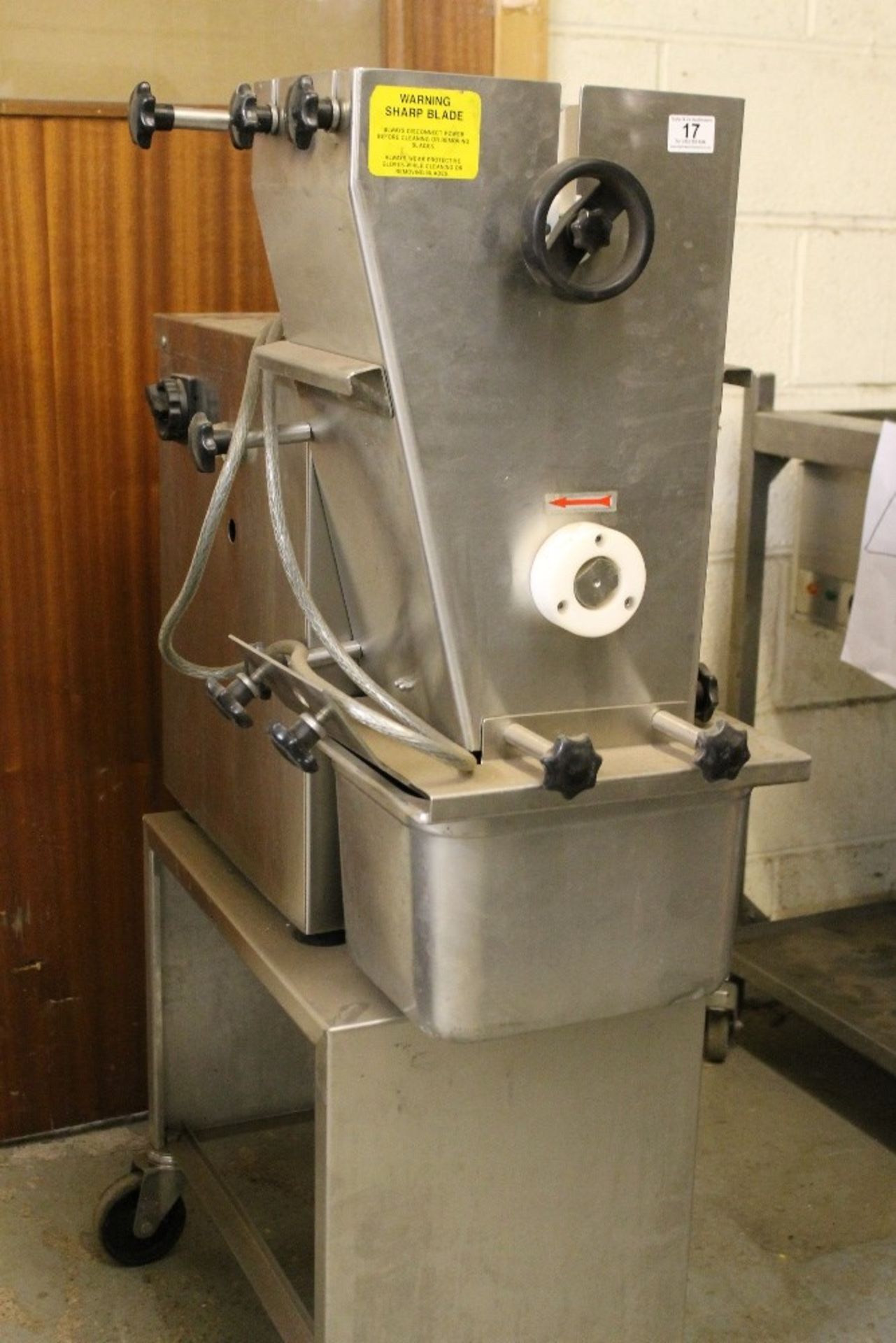 Industrial Meat Slicing Machine – for cooked meat production – 3-ph Tested