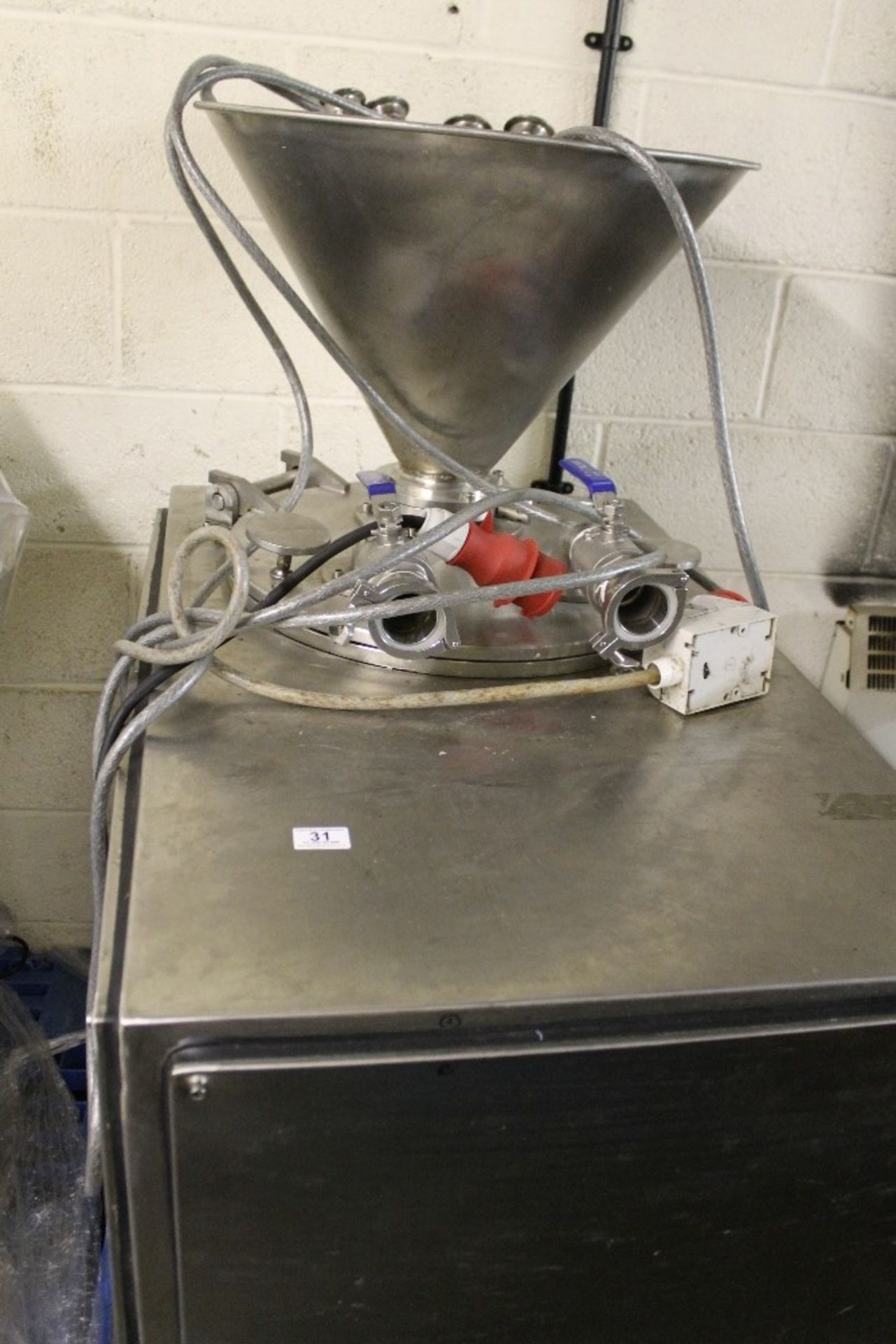Sausage Mincer / Filing Machine + Conveyor Unit – Tested