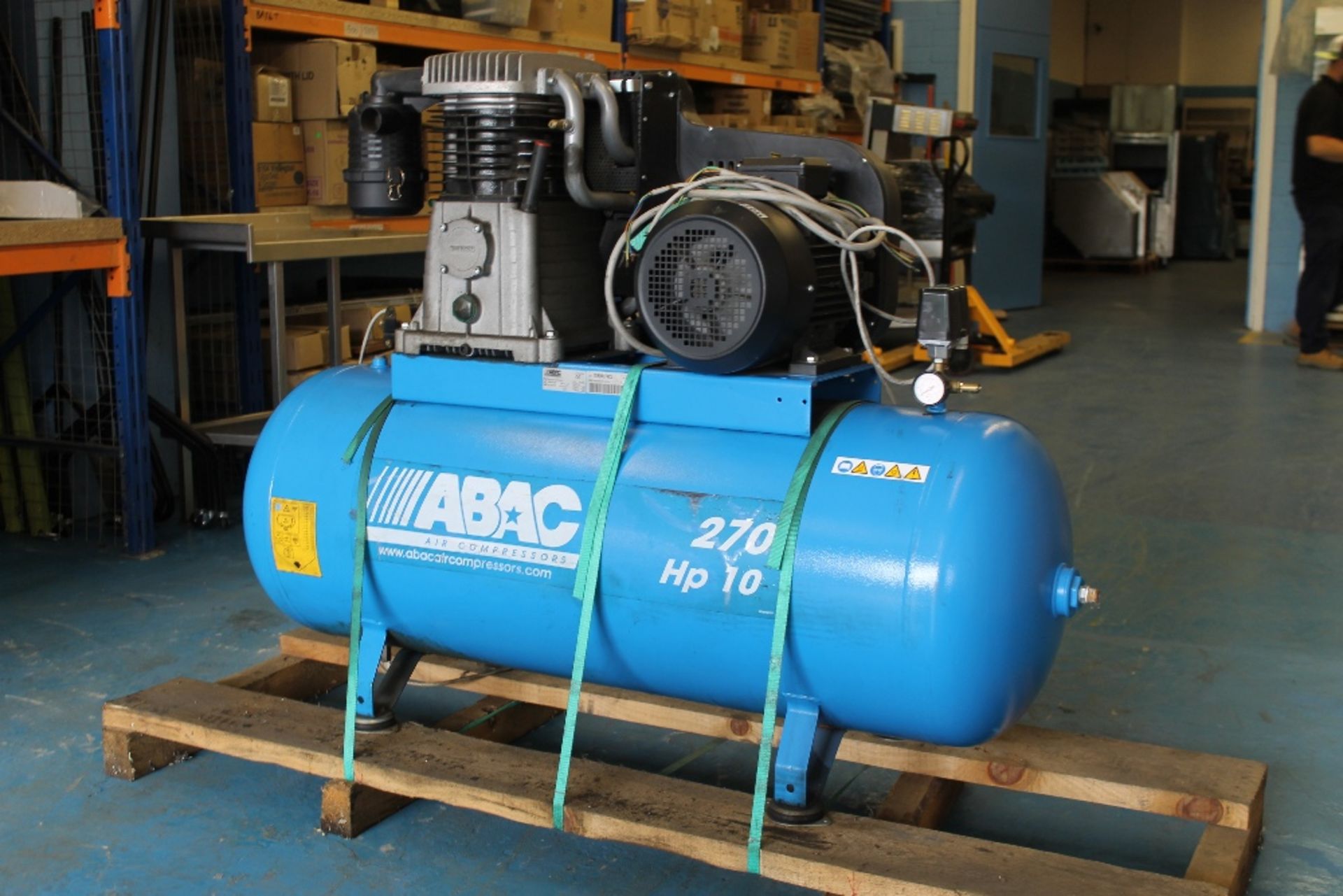 ABAC Air Compressor 270 HP10 – 270 L – 11Bar Pro B7000270 FT10YD 2 - NO VAT - Image 2 of 3