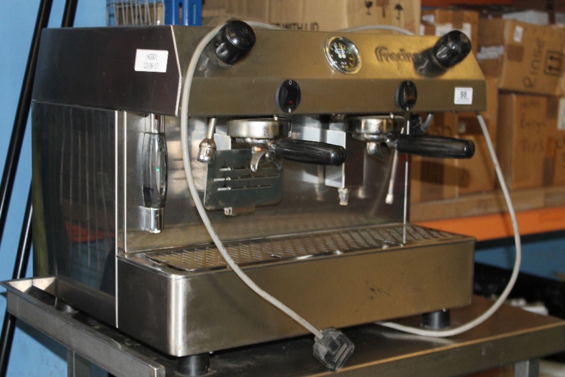 Fracino 2 Group Espresso Coffee Machine – Tested – NO VAT - Image 3 of 3