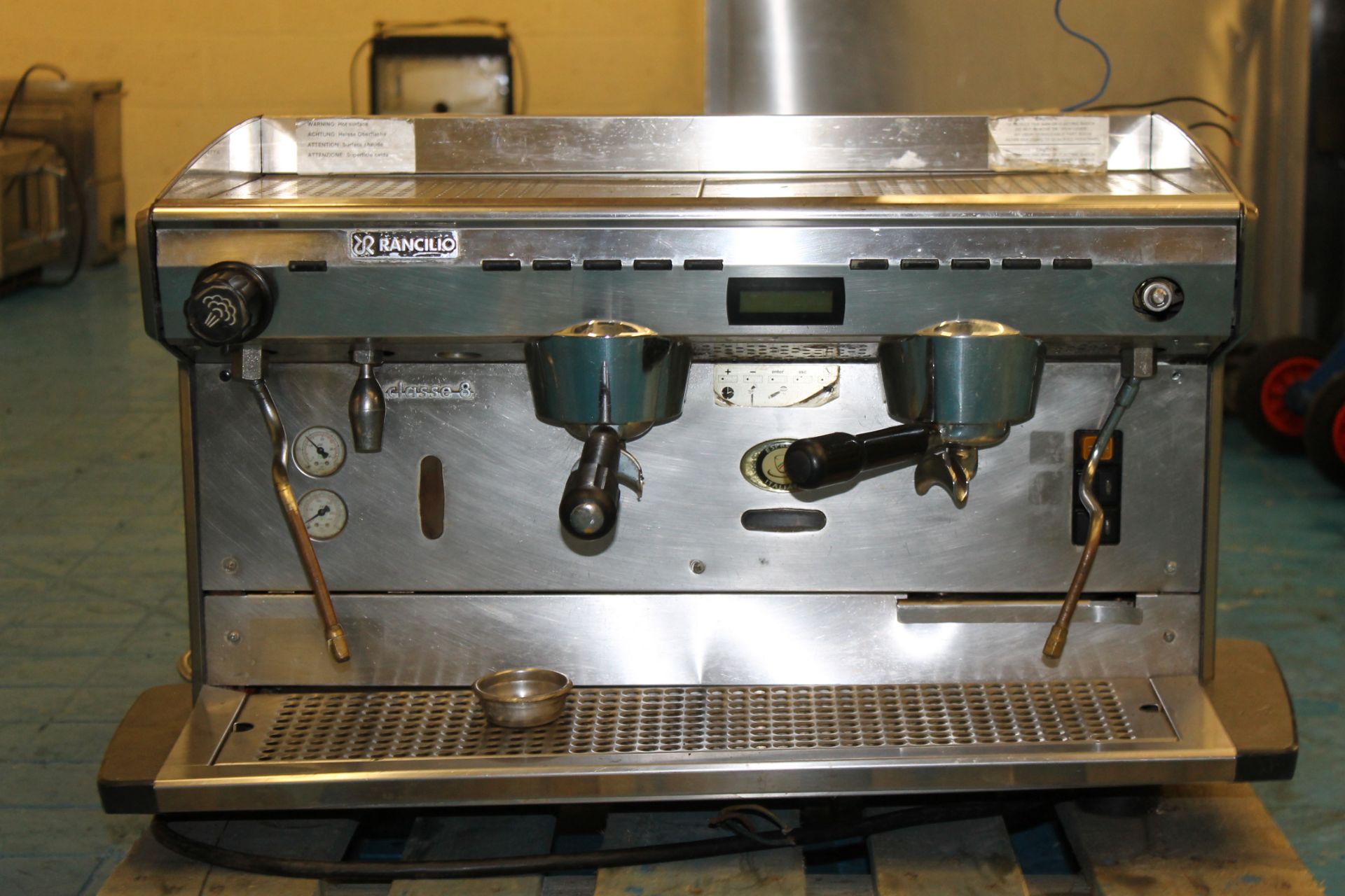 Rancilio 2 Group Espresso Coffee Machine – 1-ph – Tested - NO VAT