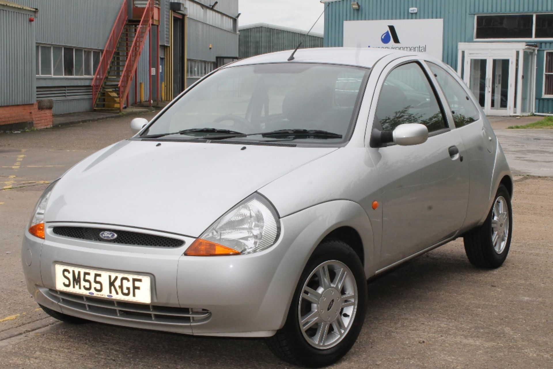 2005 FORD KA STYLE SILVER 1.3 PETROL 3 DOORS MANUAL HATCHBACK Reg: SM55 KGF MOT: 11-12-2017