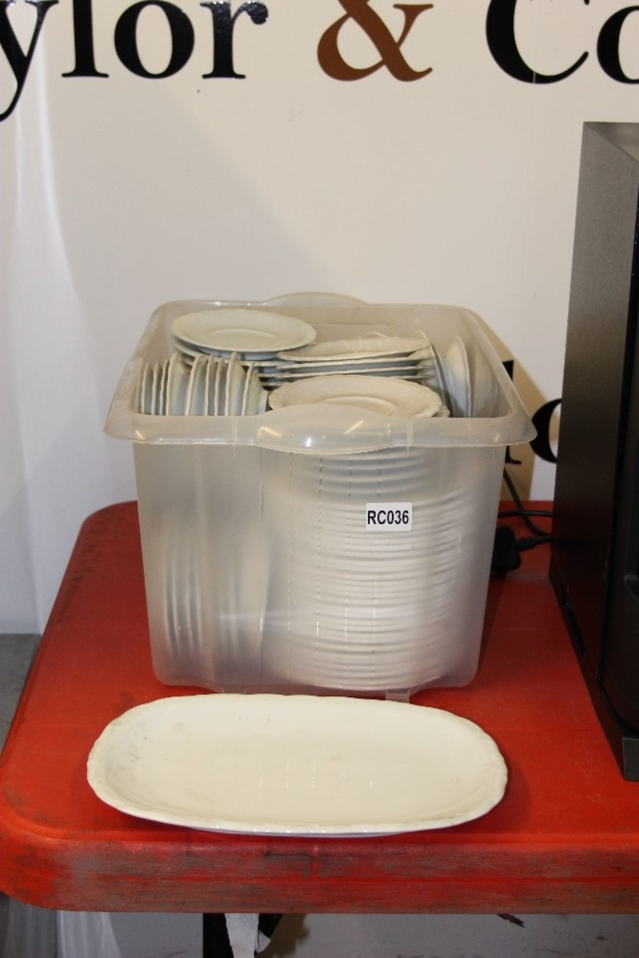 Quantity of Crockery – Side plates, saucers etc