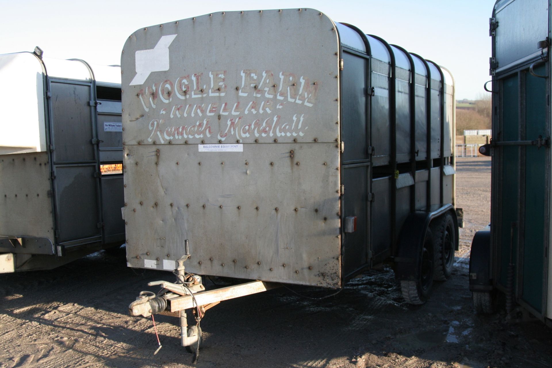 IFOR WILLIAMS 12' X 6' LIVESTOCK TRAILER