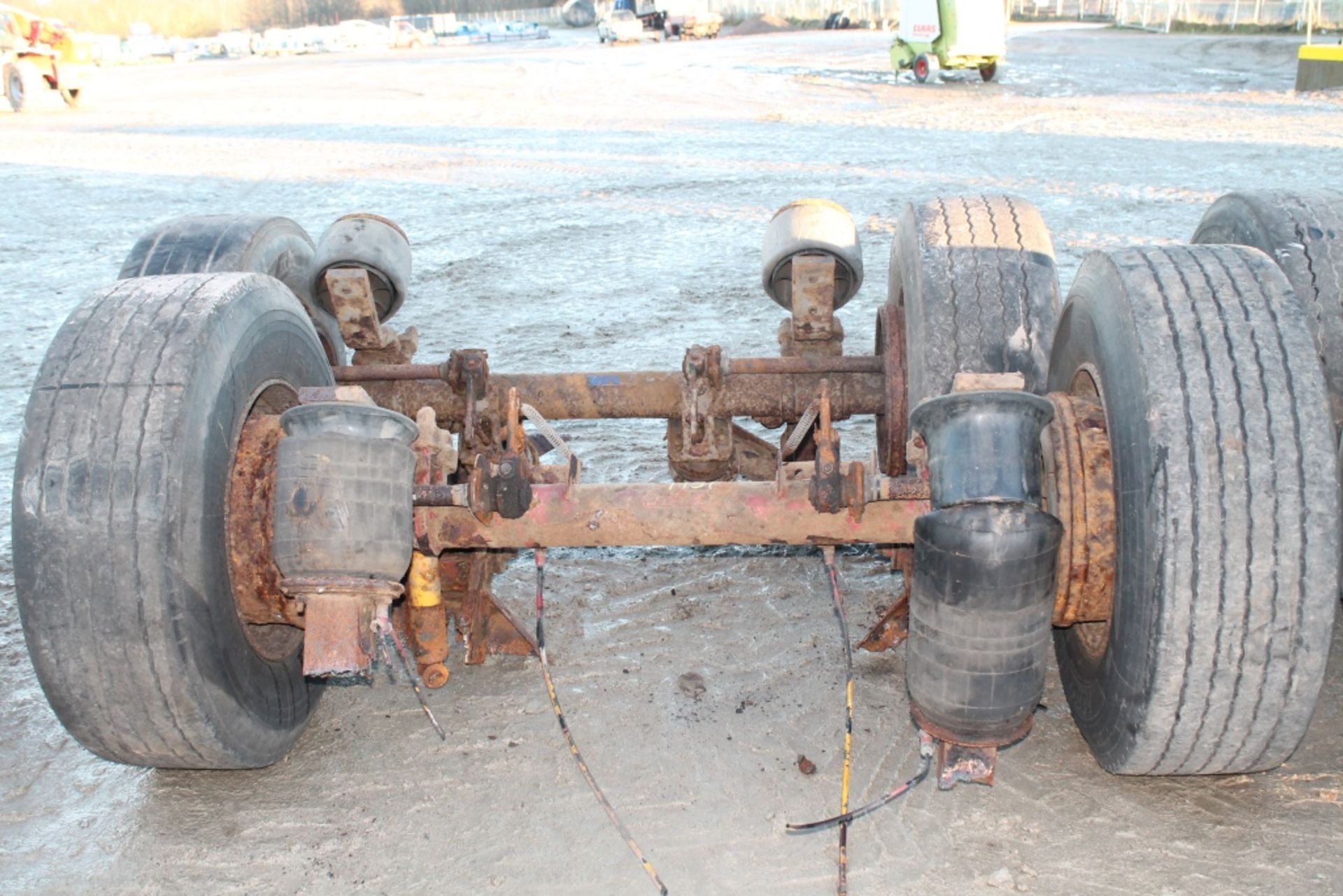 2 TRUCK AXLES