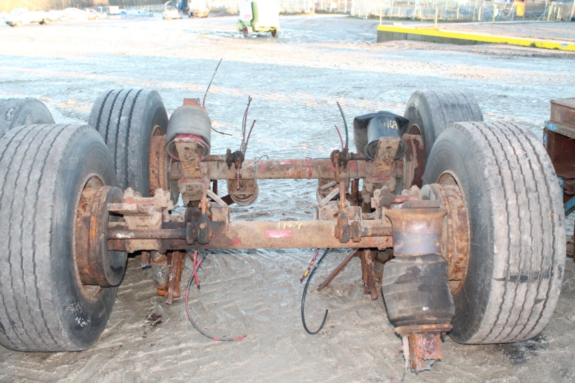 2 TRUCK AXLES