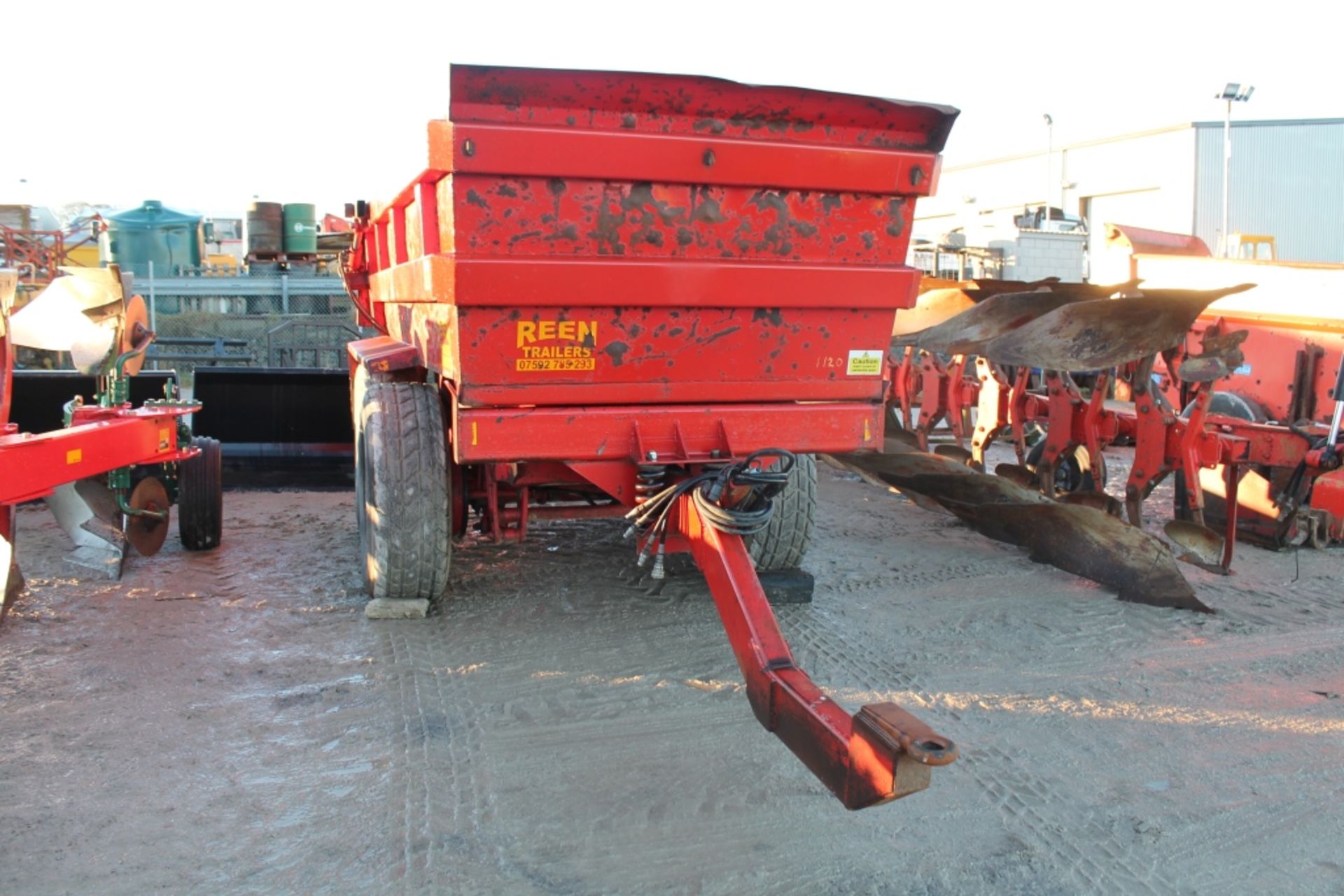 REEN 12 TON DUMP TRAILER