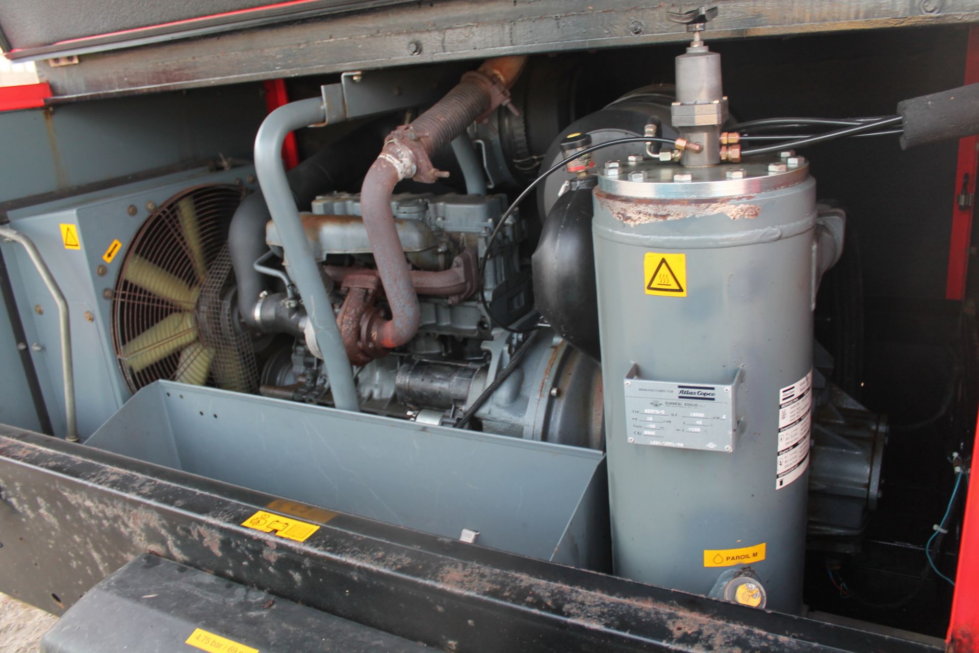 ATLAS COPCO XAS 136 DIESEL COMPRESSOR - Image 3 of 3