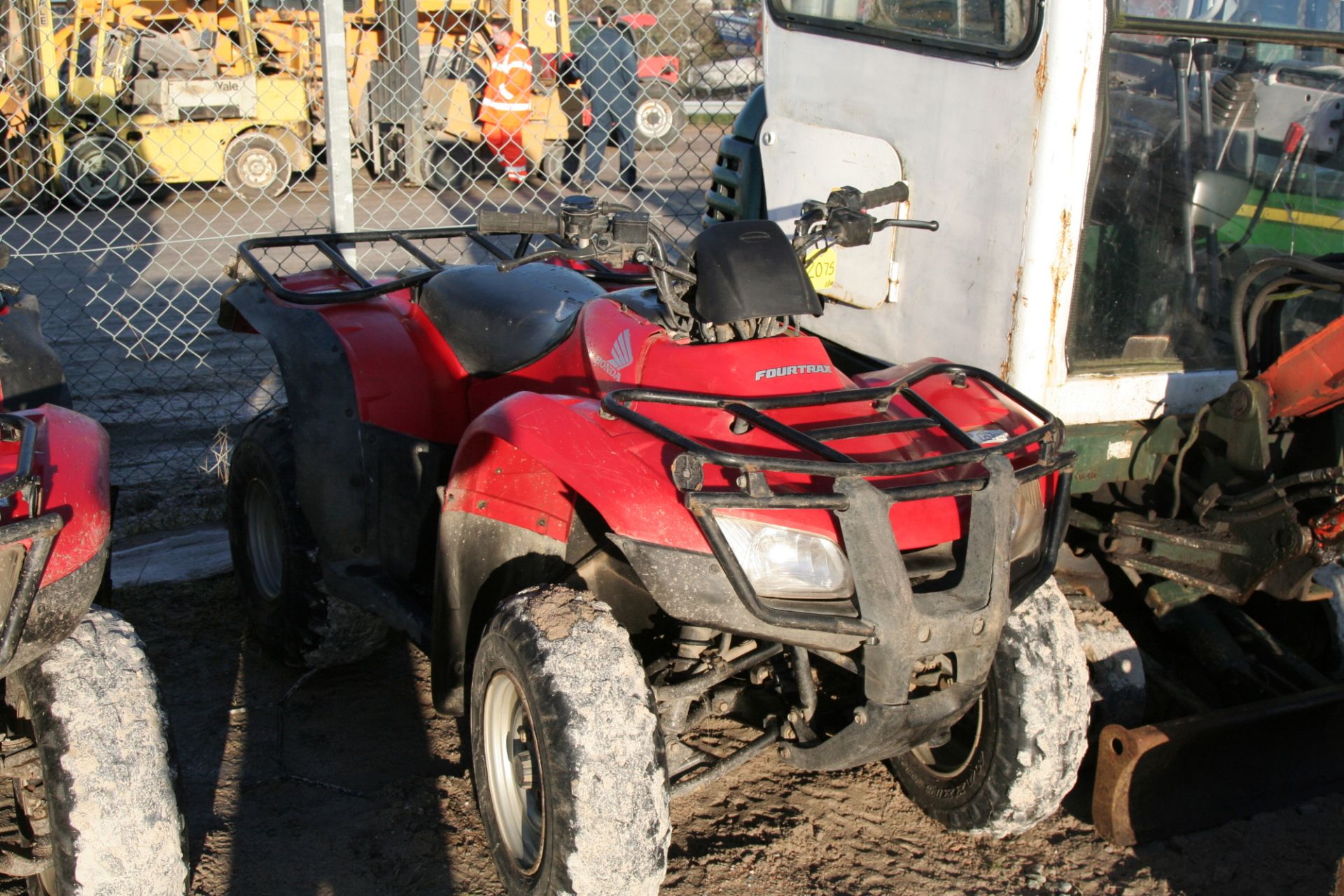 HONDA TRX 250 QUAD KEY IN P/CABIN