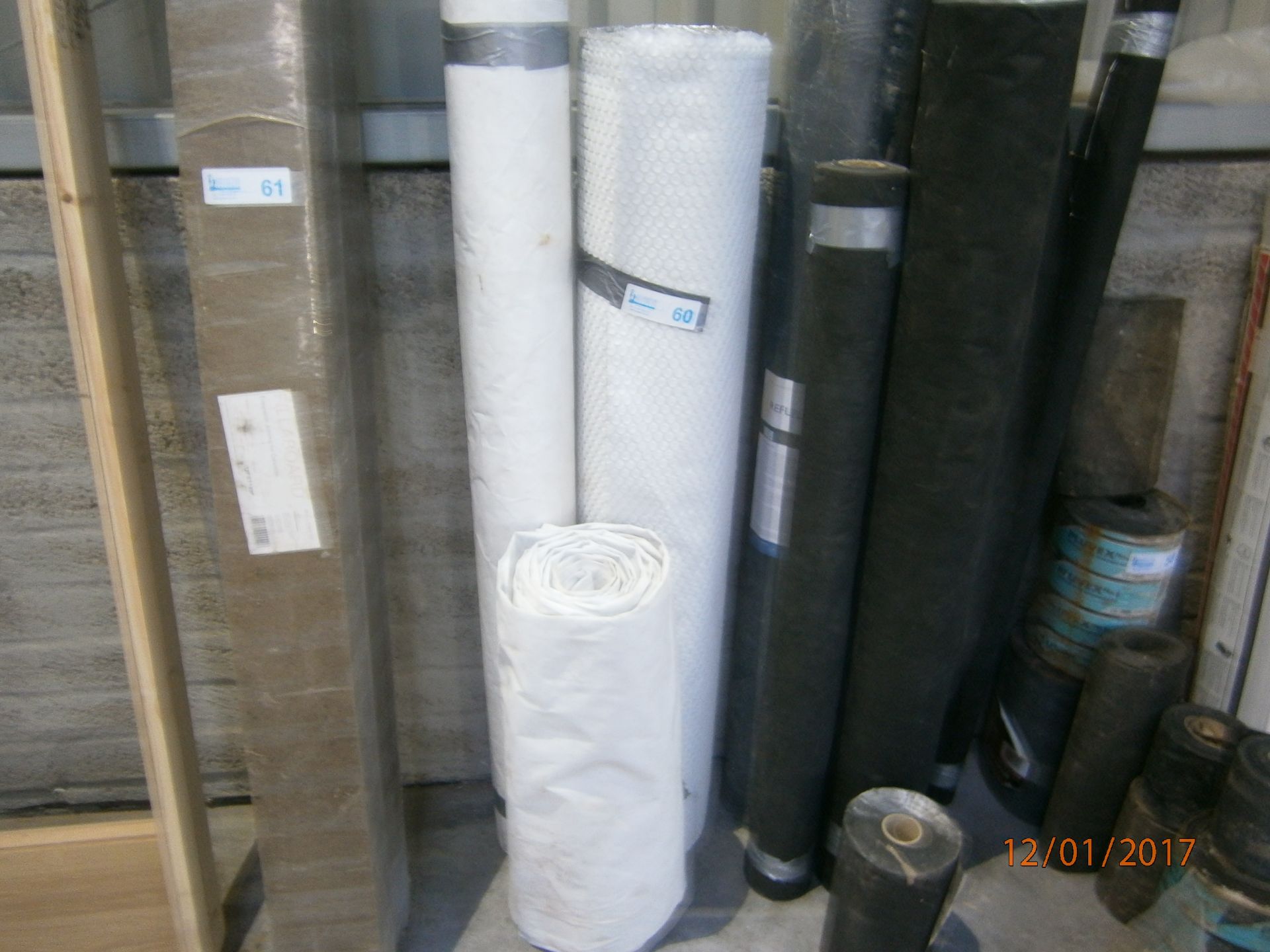 3 No. Rolls Various Insulation