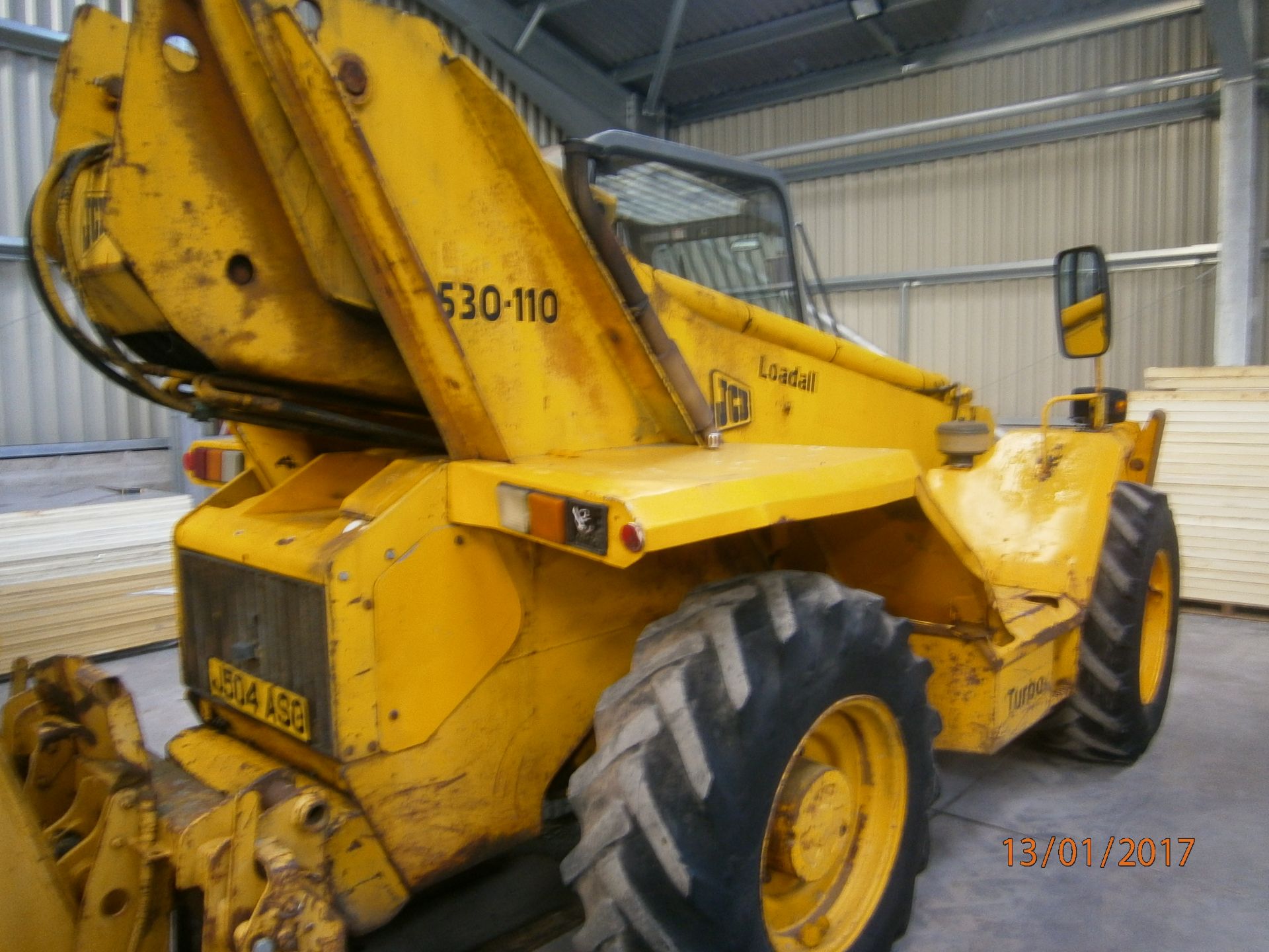 1 No. J504 ASO – JCB 530-110 Loadall Telehandler - Displaying 9,179 Hours - Image 4 of 4