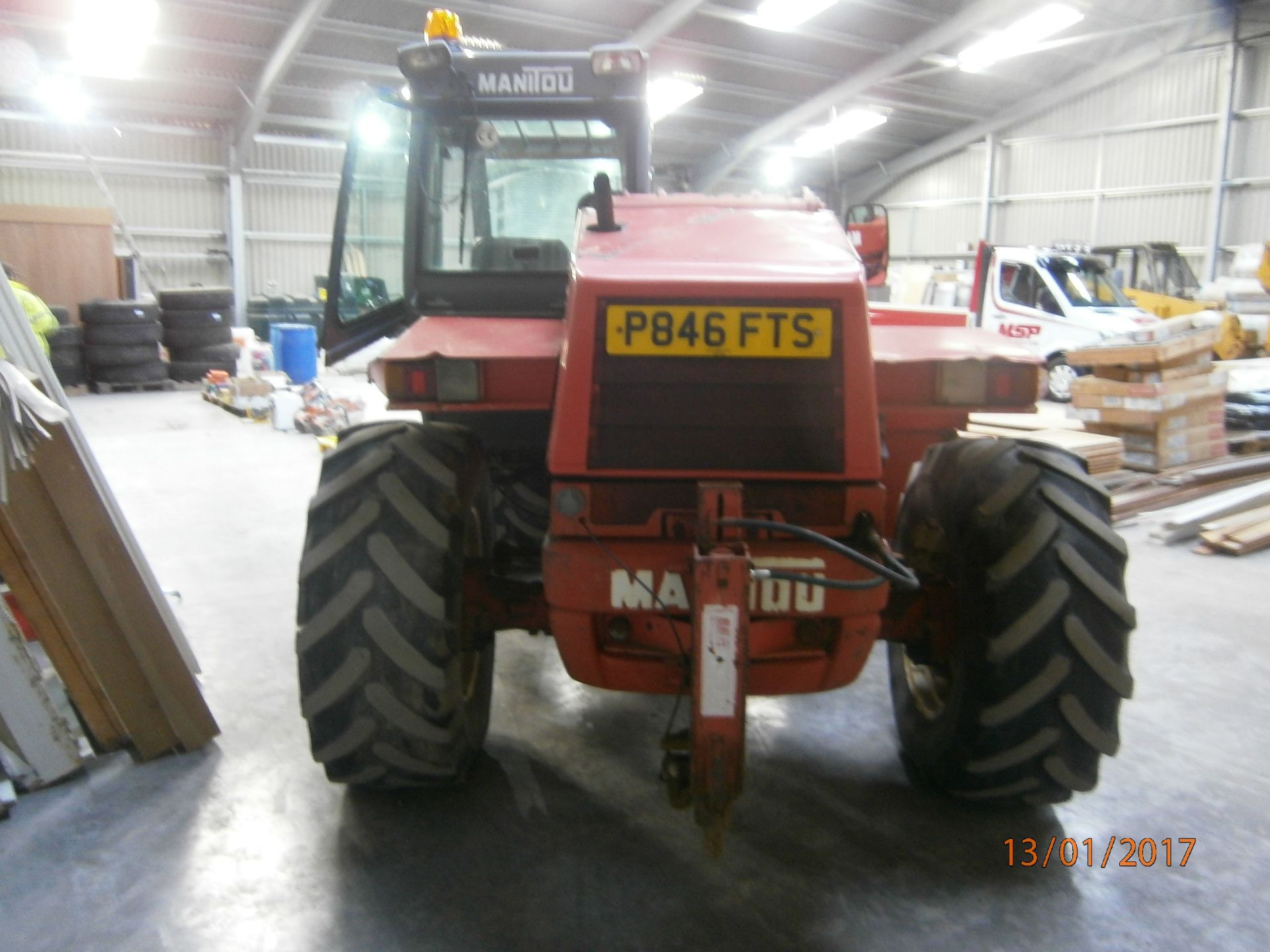 1 No. P846 FTS - Manitou MLT628 Turbo Telehandler - cw Manifix Hitch - Displaying 8,246 Hours -