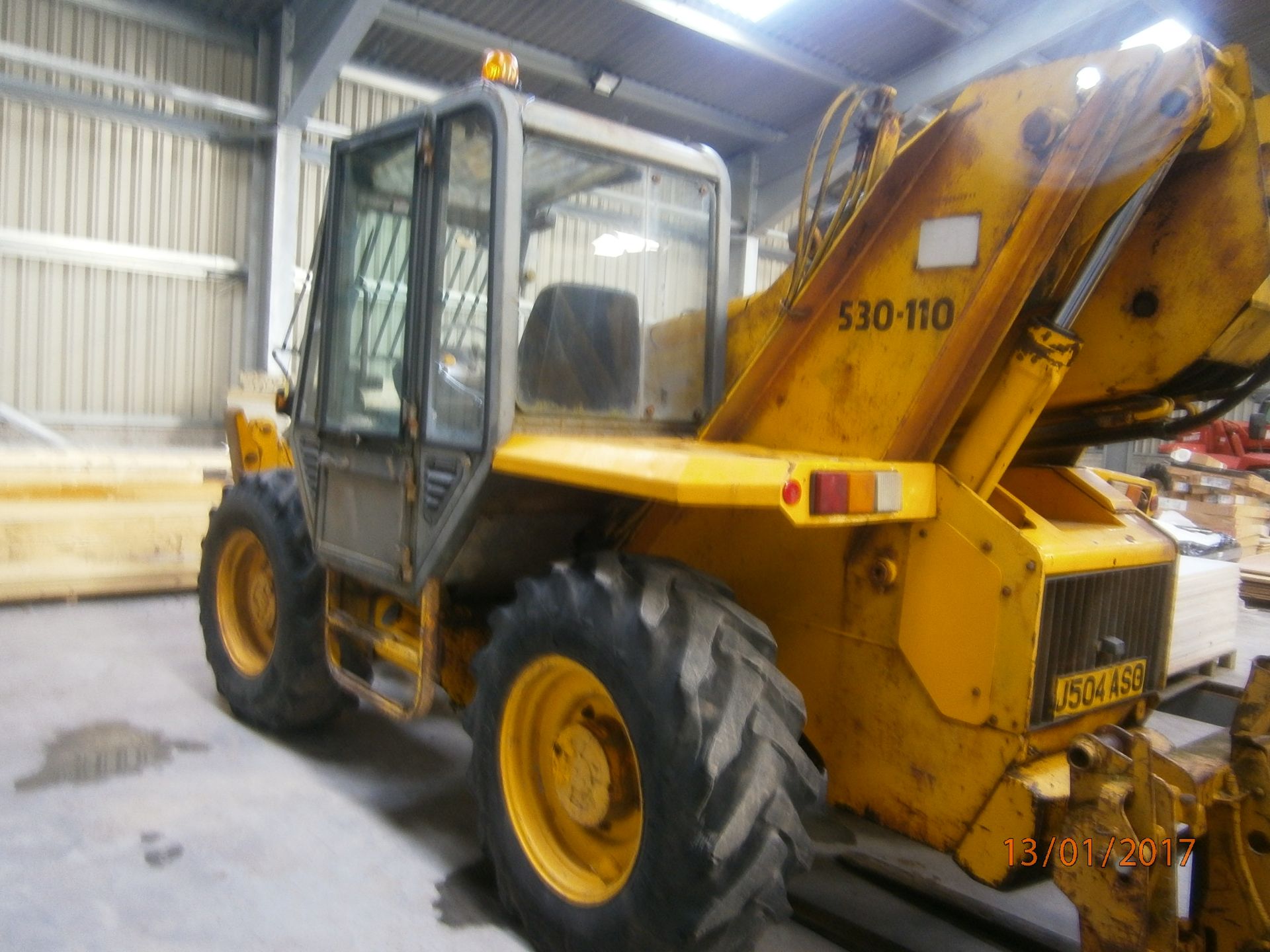 1 No. J504 ASO – JCB 530-110 Loadall Telehandler - Displaying 9,179 Hours