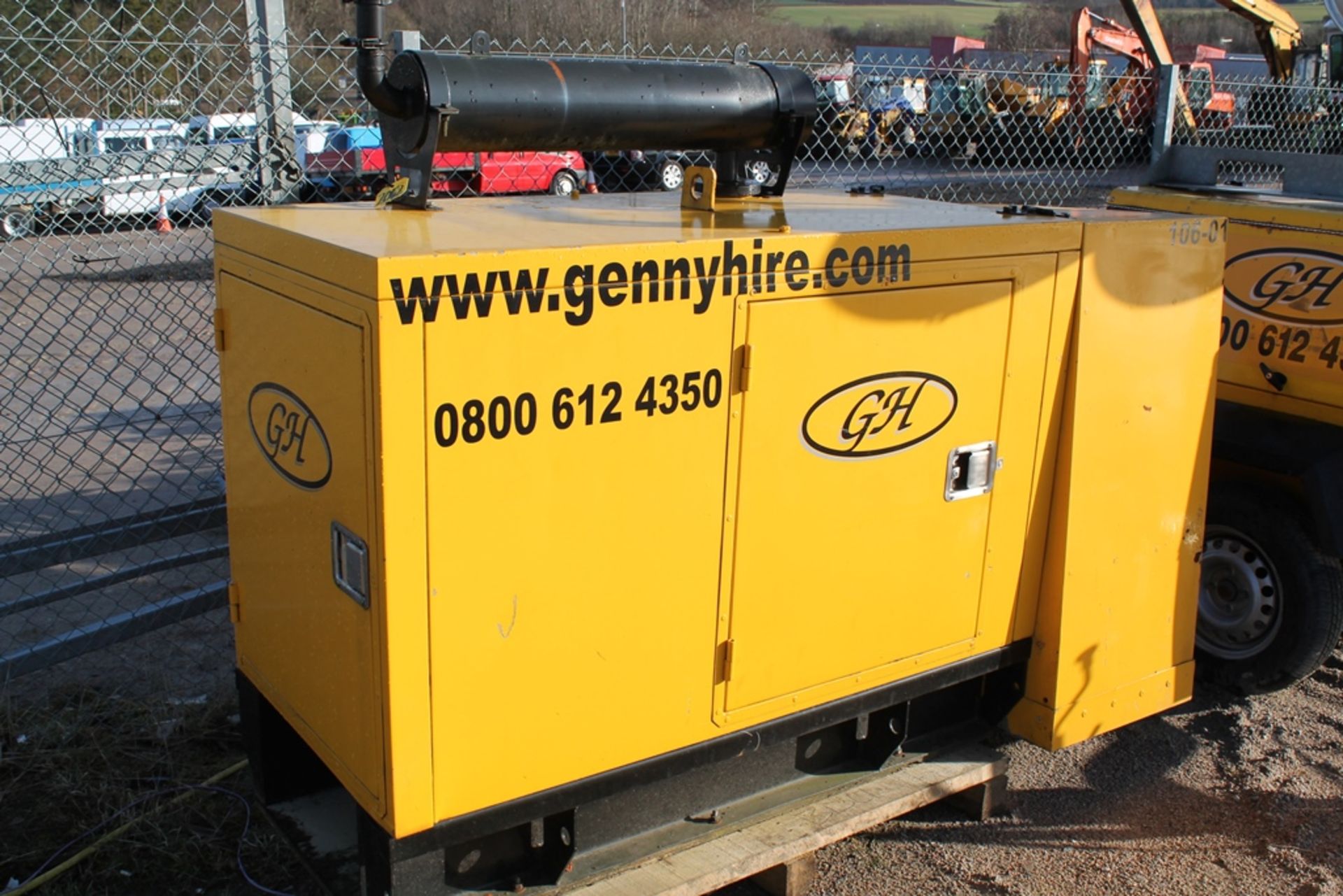 10 KVA PERKINS GENERATOR 106-01