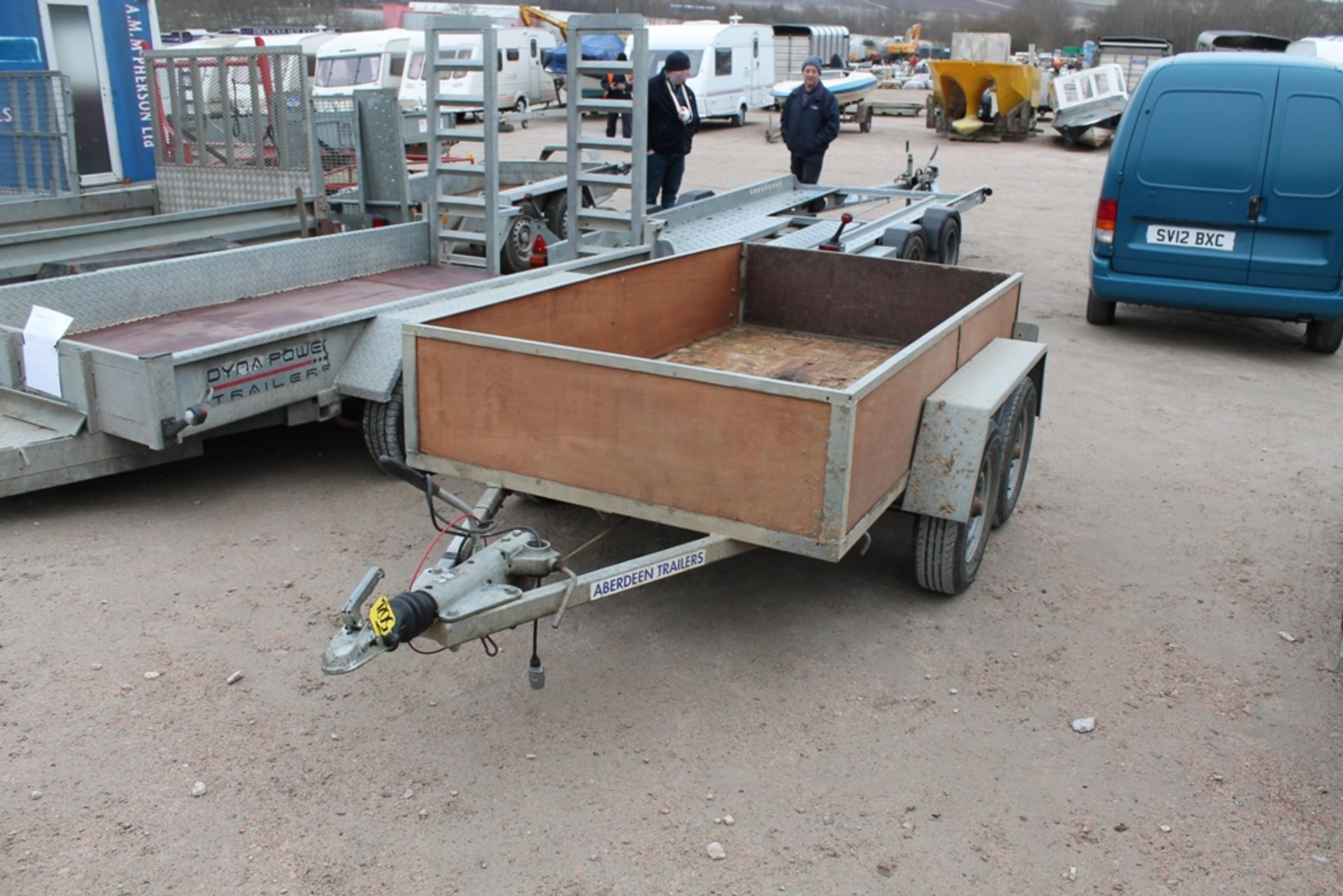 8 X 4 TWIN AXLE TRAILER