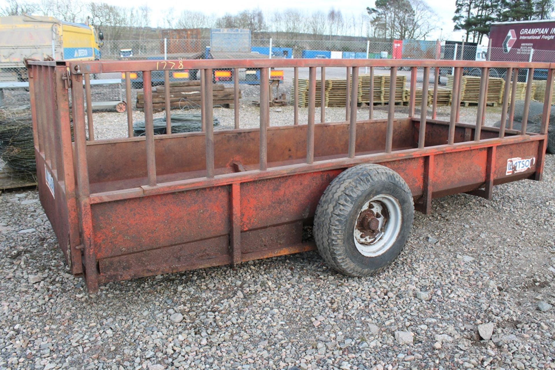 WATSON 14FT FEED CART