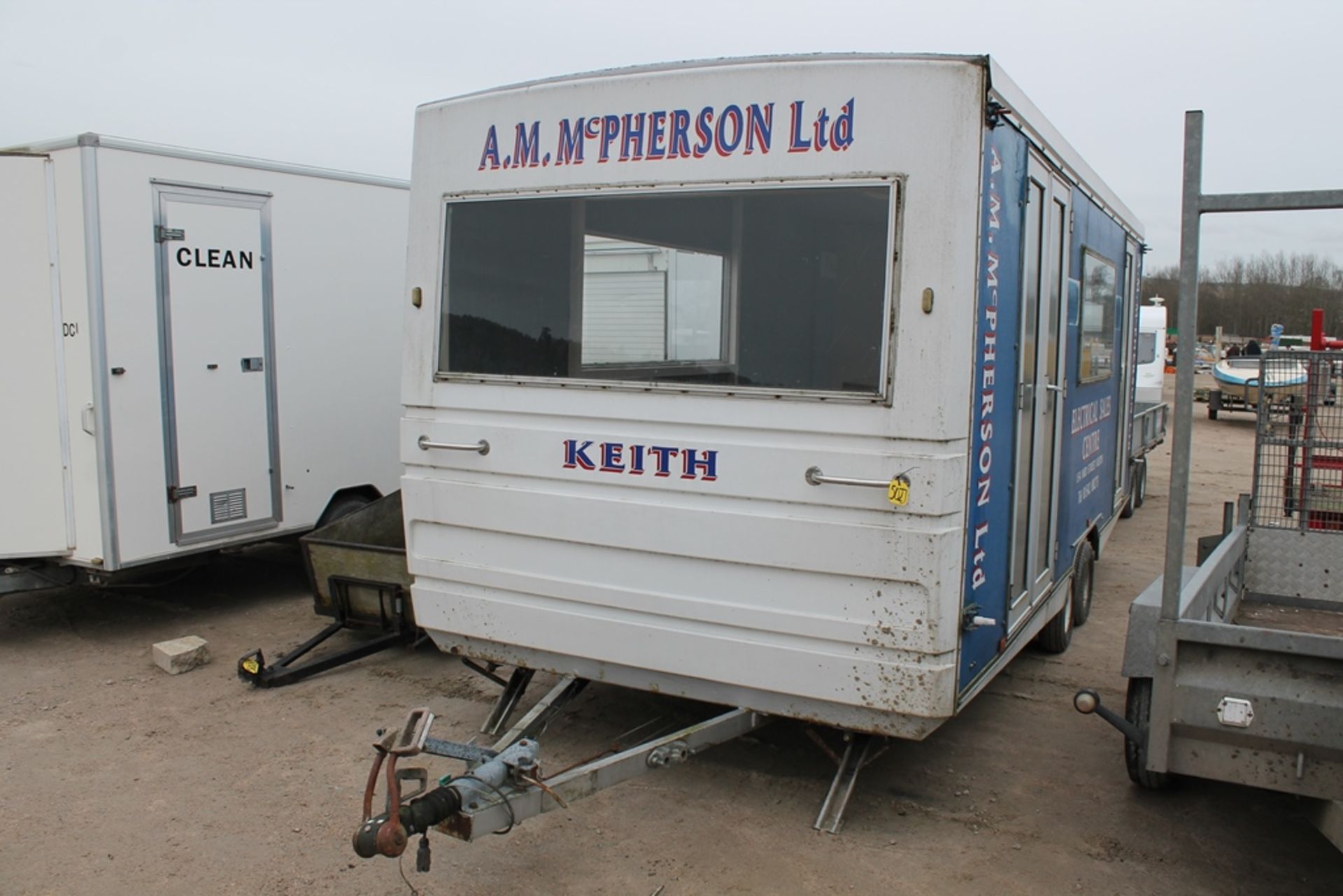 EXHIBITION TRAILER KEY IN P/CABIN