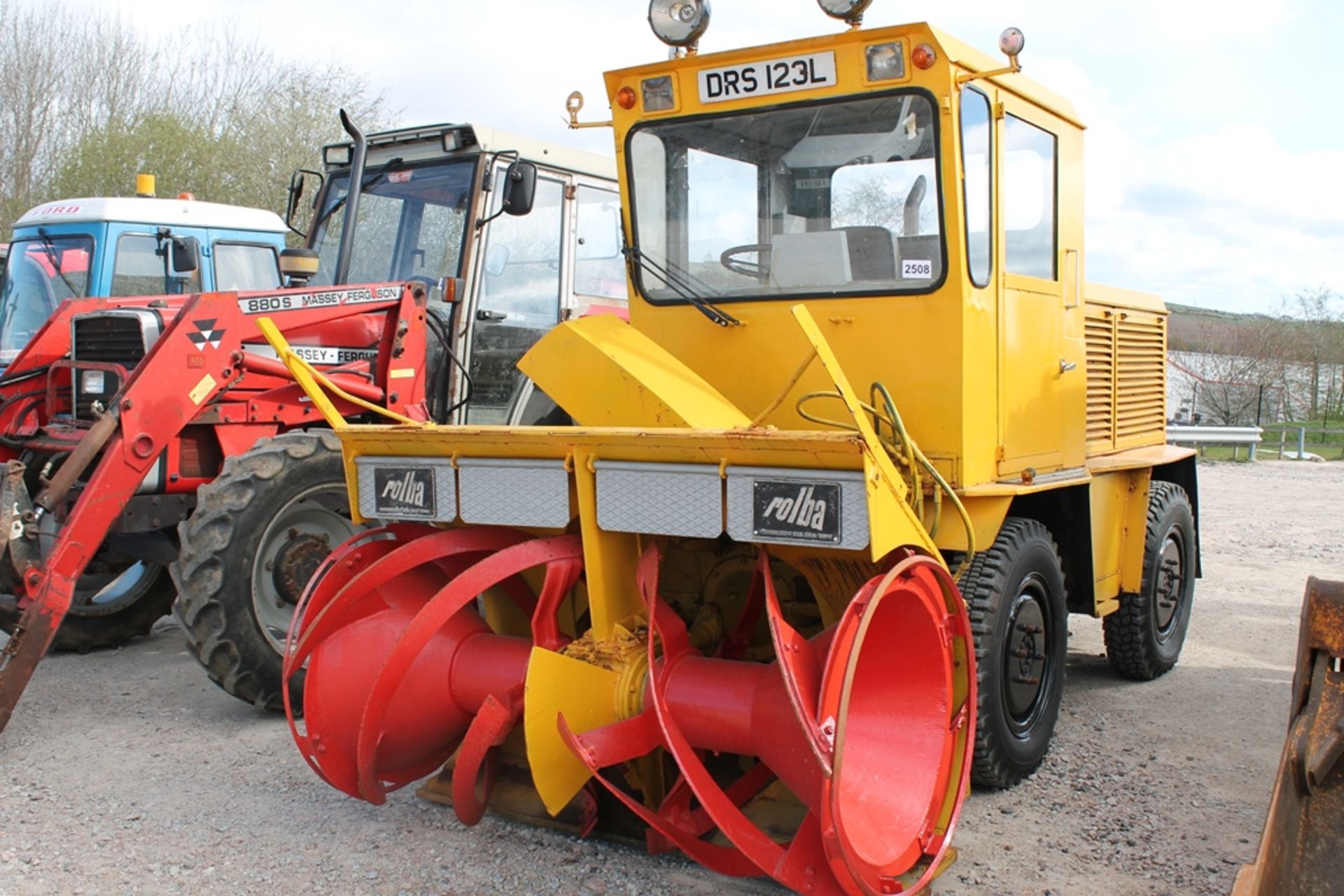 Rolba Snow Plough Tractor