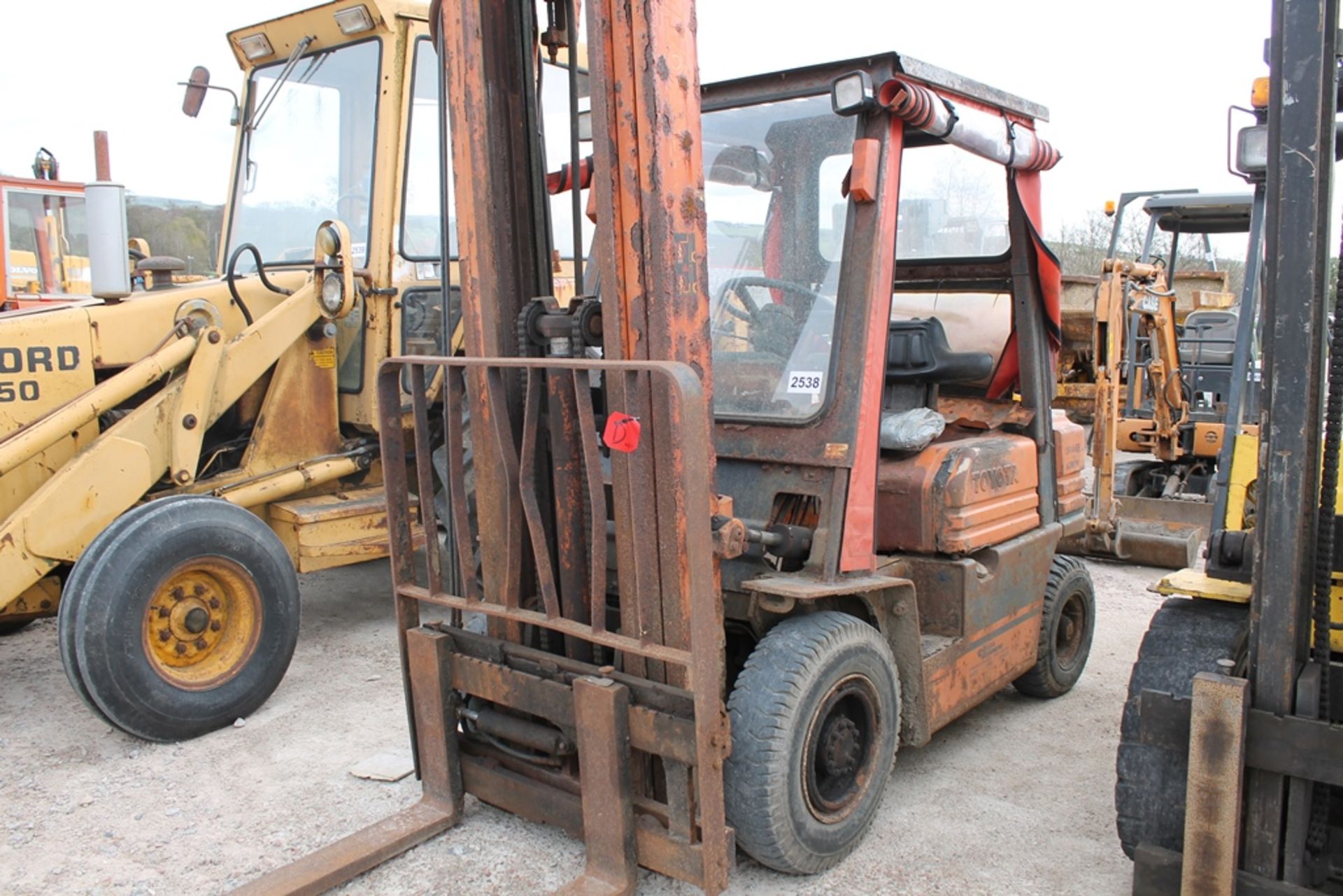 TOYOTA GAS FORKLIFT, PLUS VAT, , D