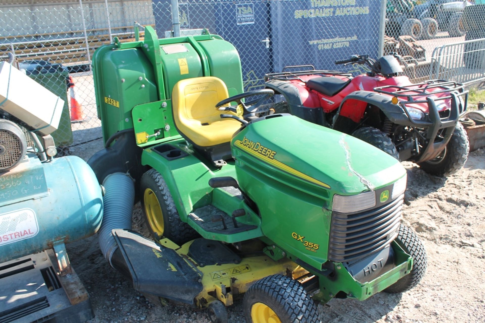 JOHN DEERE 355 GX RIDE ON MOWER