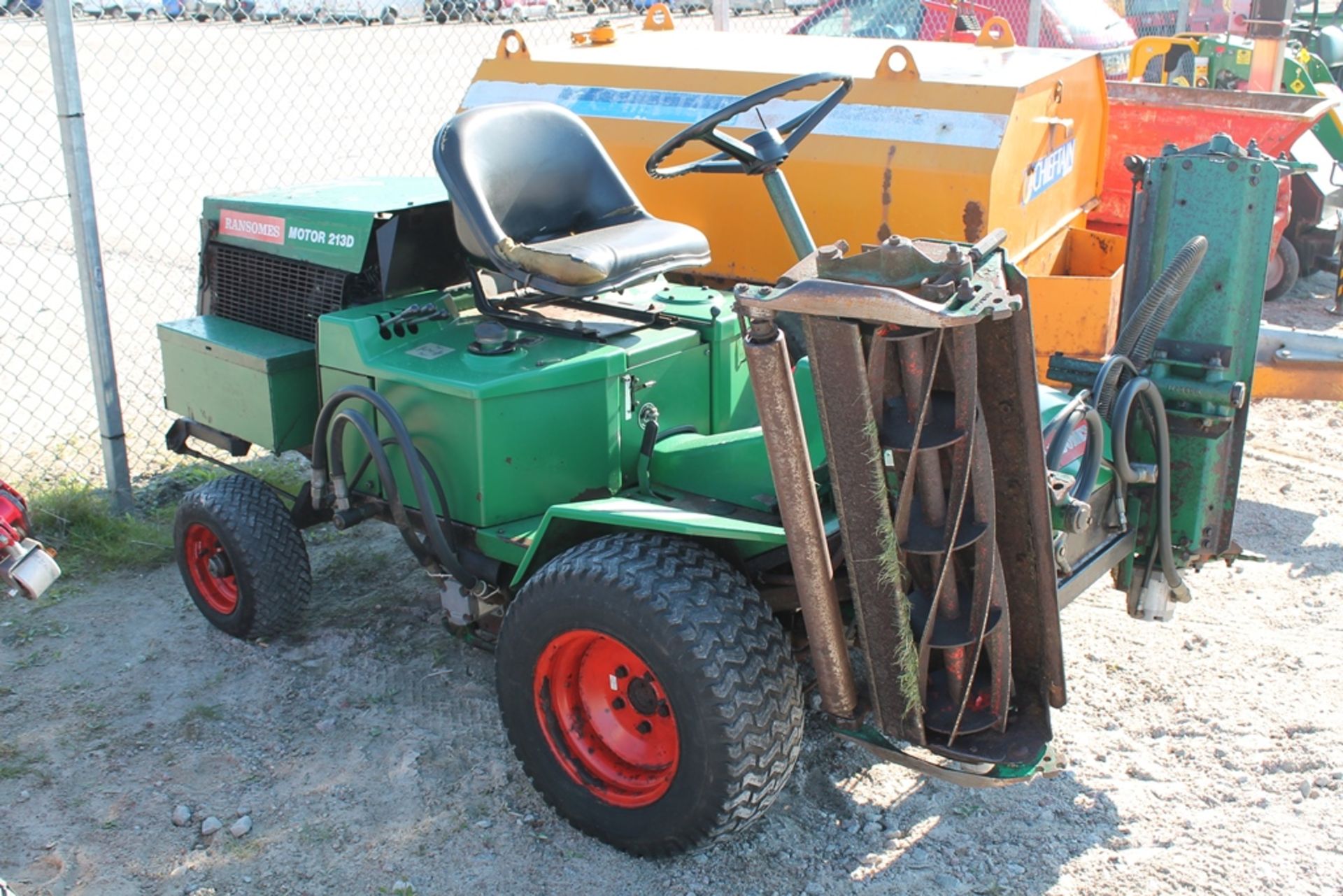 RANSOMES 213D RIDE ON MOWER KEY IN P/C