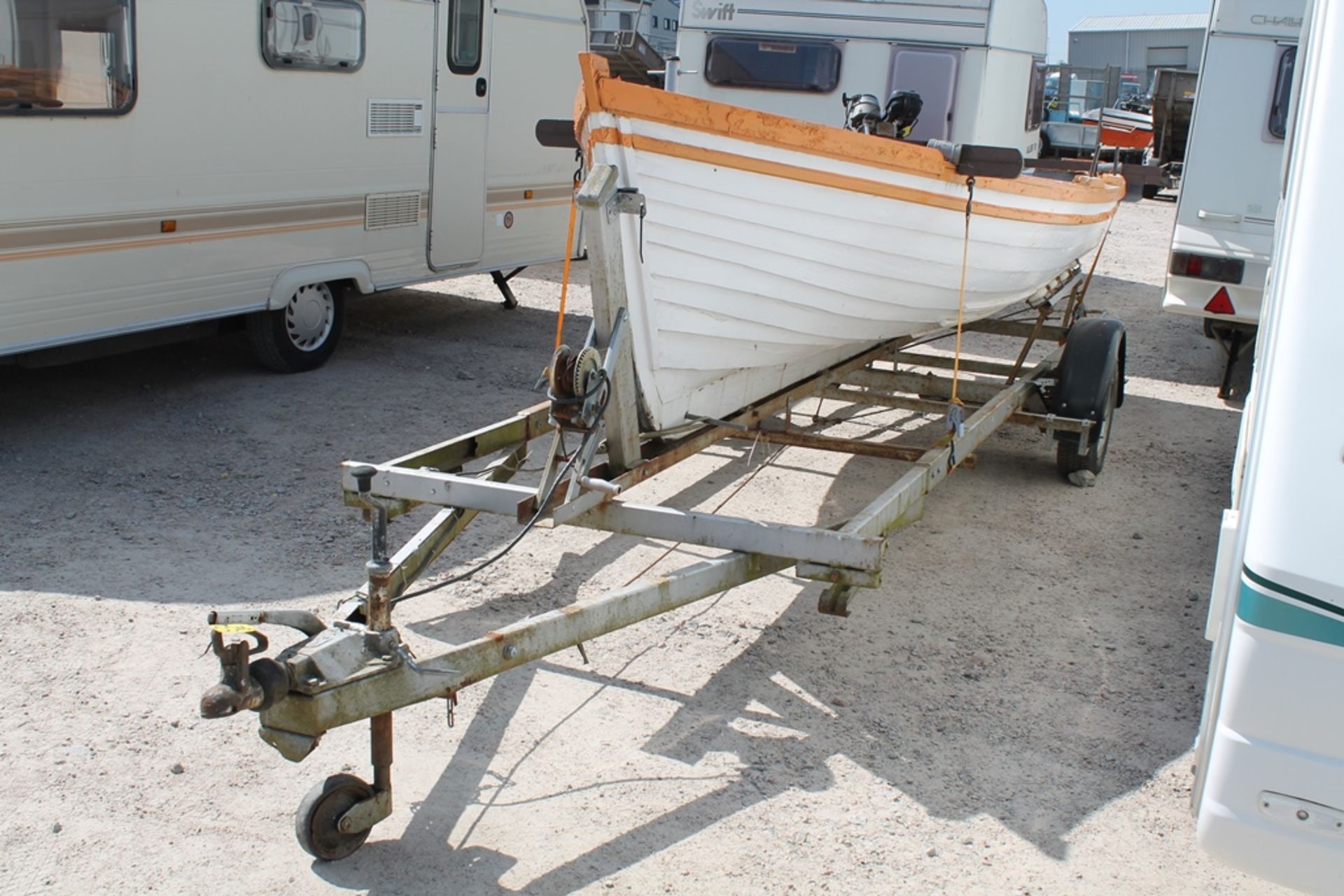 BOAT C/W TRAILER