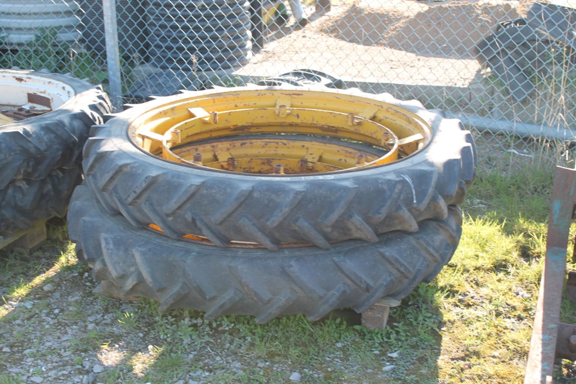 2 X 8.3 R44 ROW CROP WHEELS & TYRES