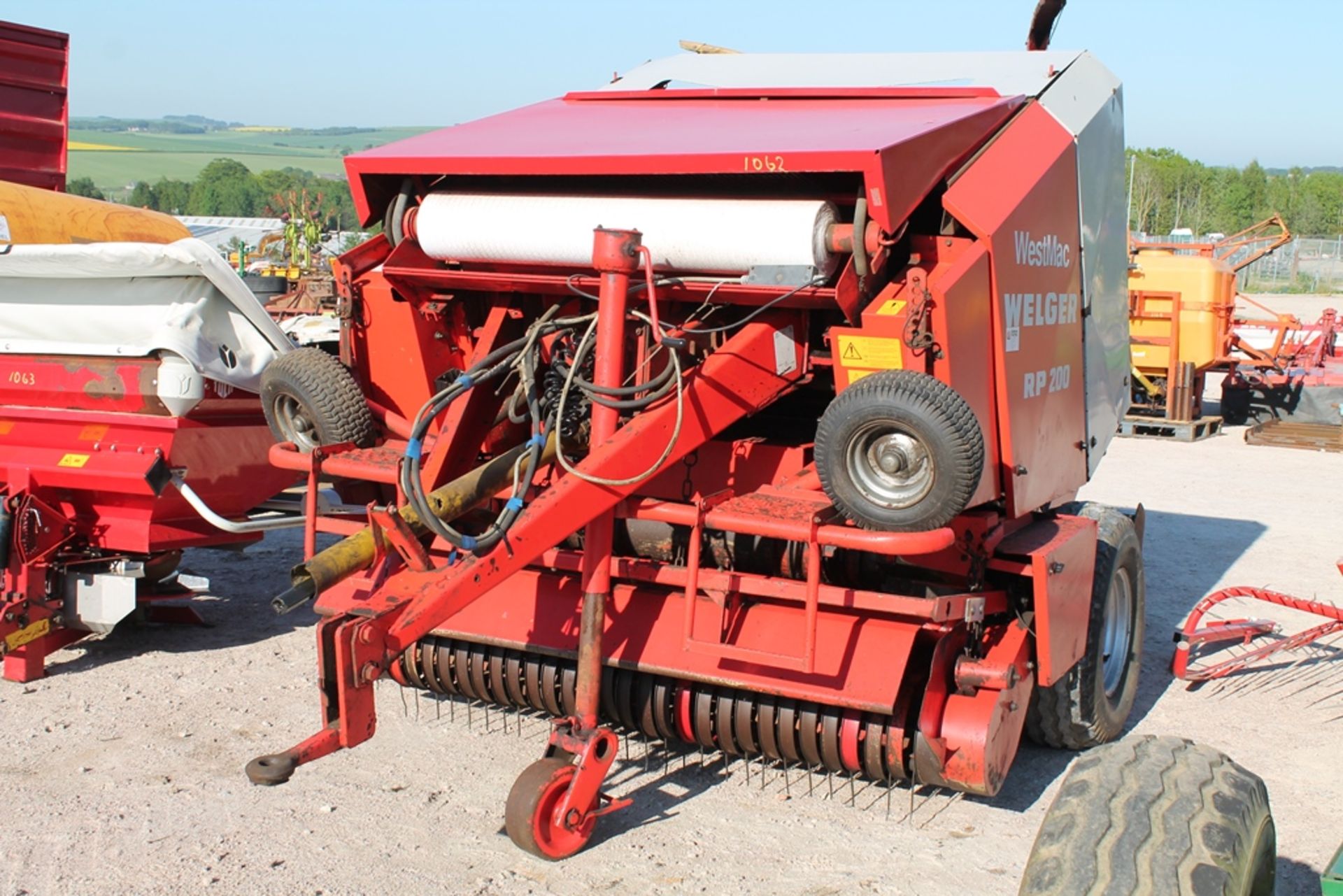 WELGER RP200 BALER WITH PTO