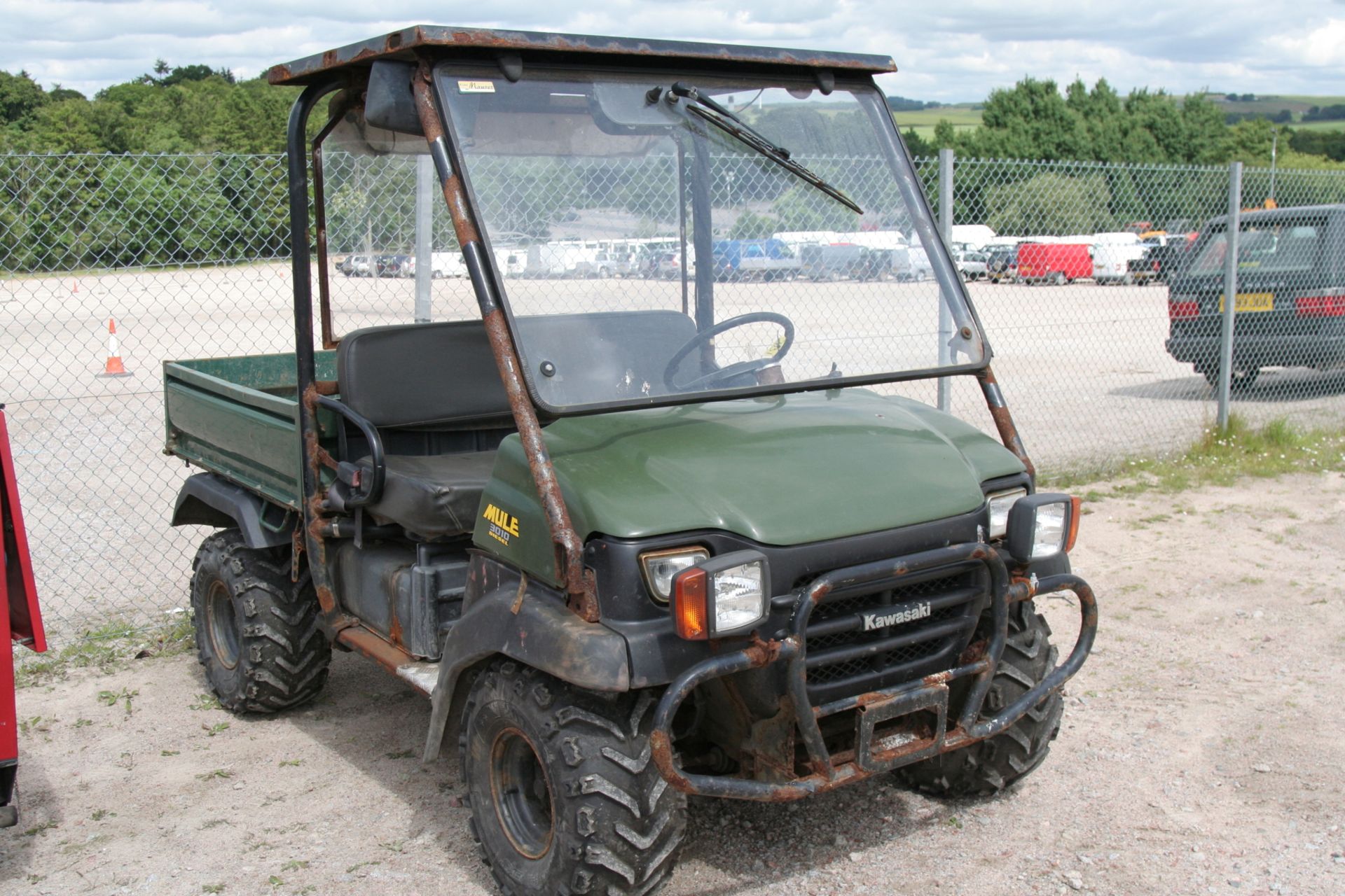 KAWASAKI MULE KEY IN P/CABIN SV06 DKU