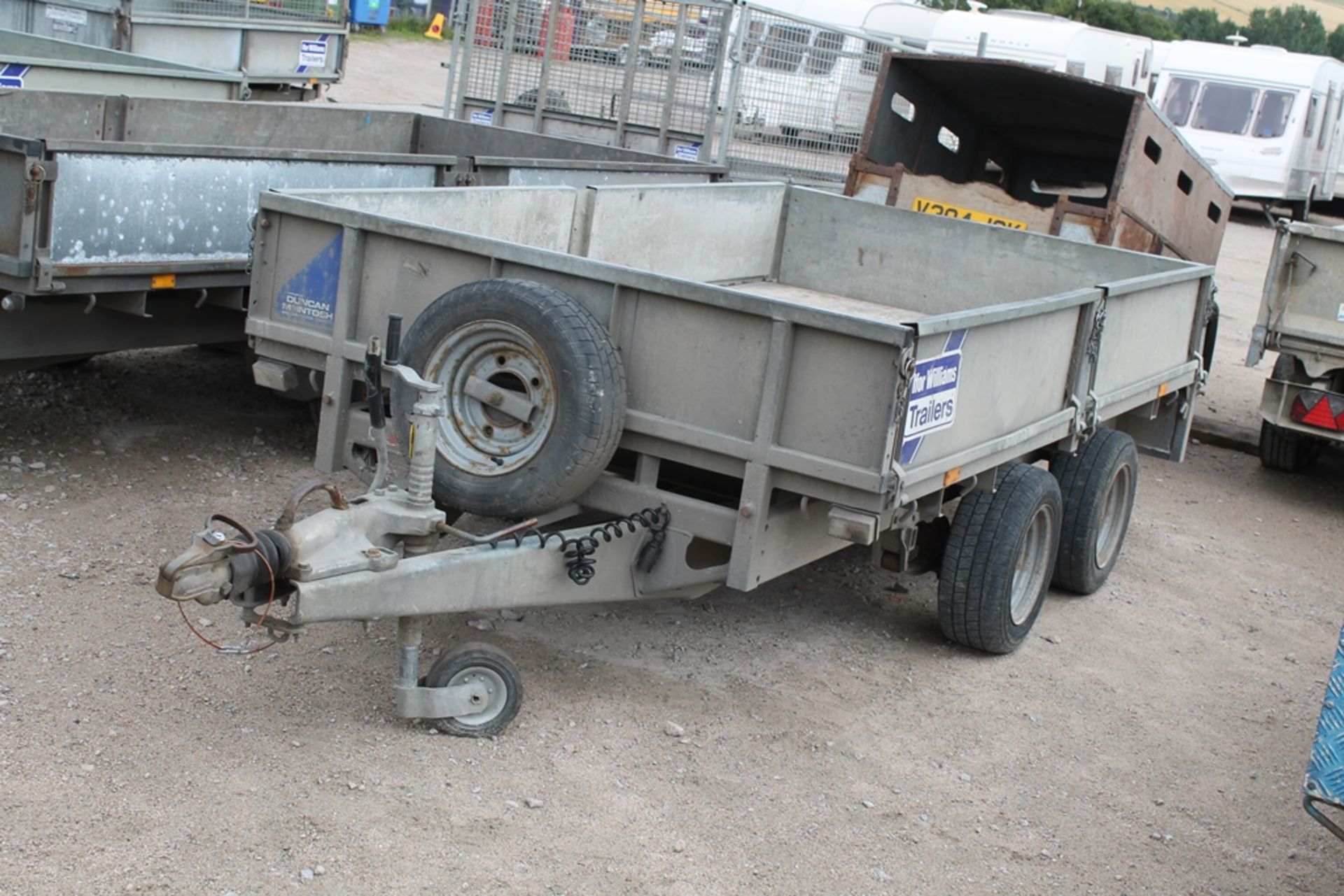 IW LM105 10' FLATBED TRAILER