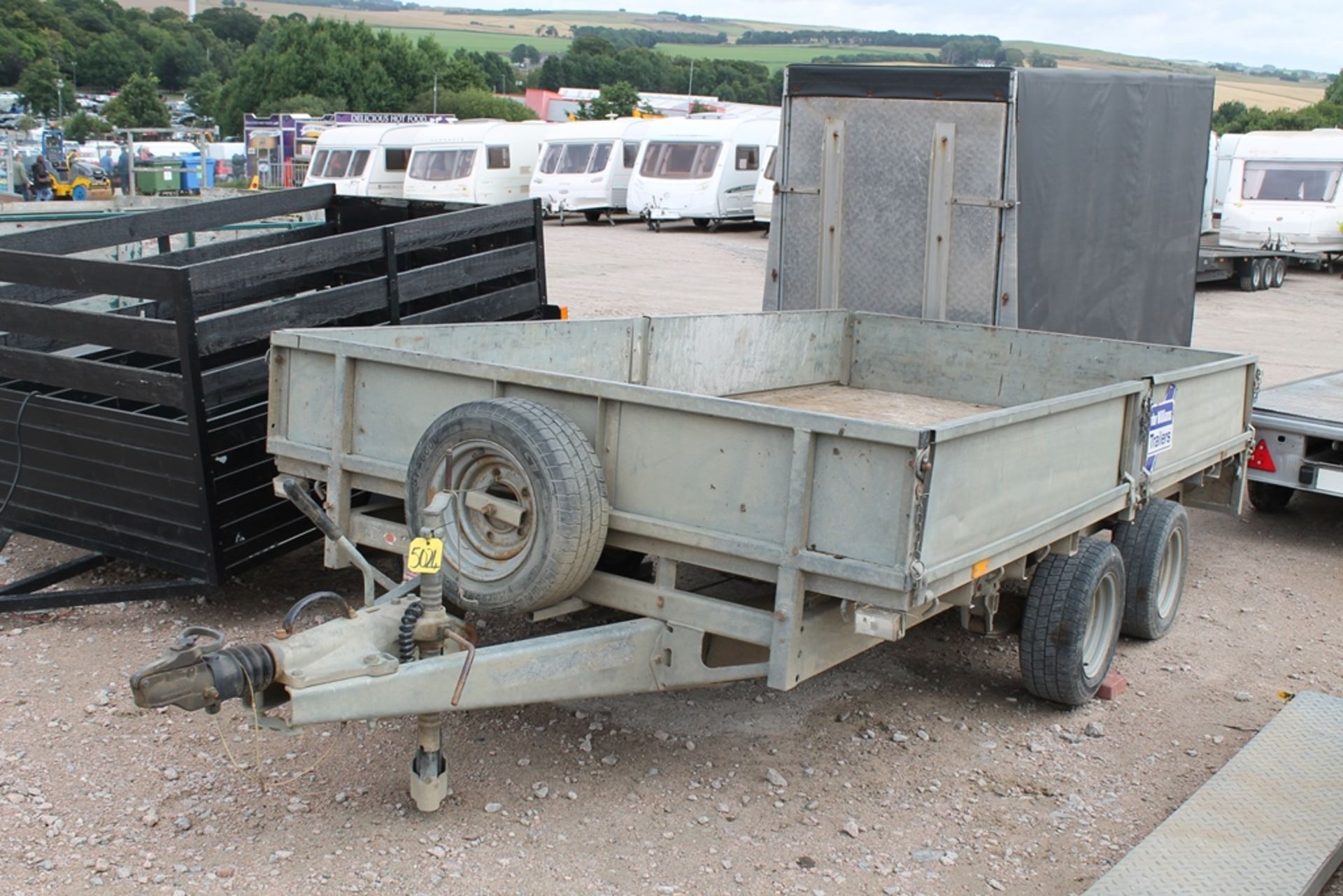 IW 12 X 6 FLAT BED TRAILER