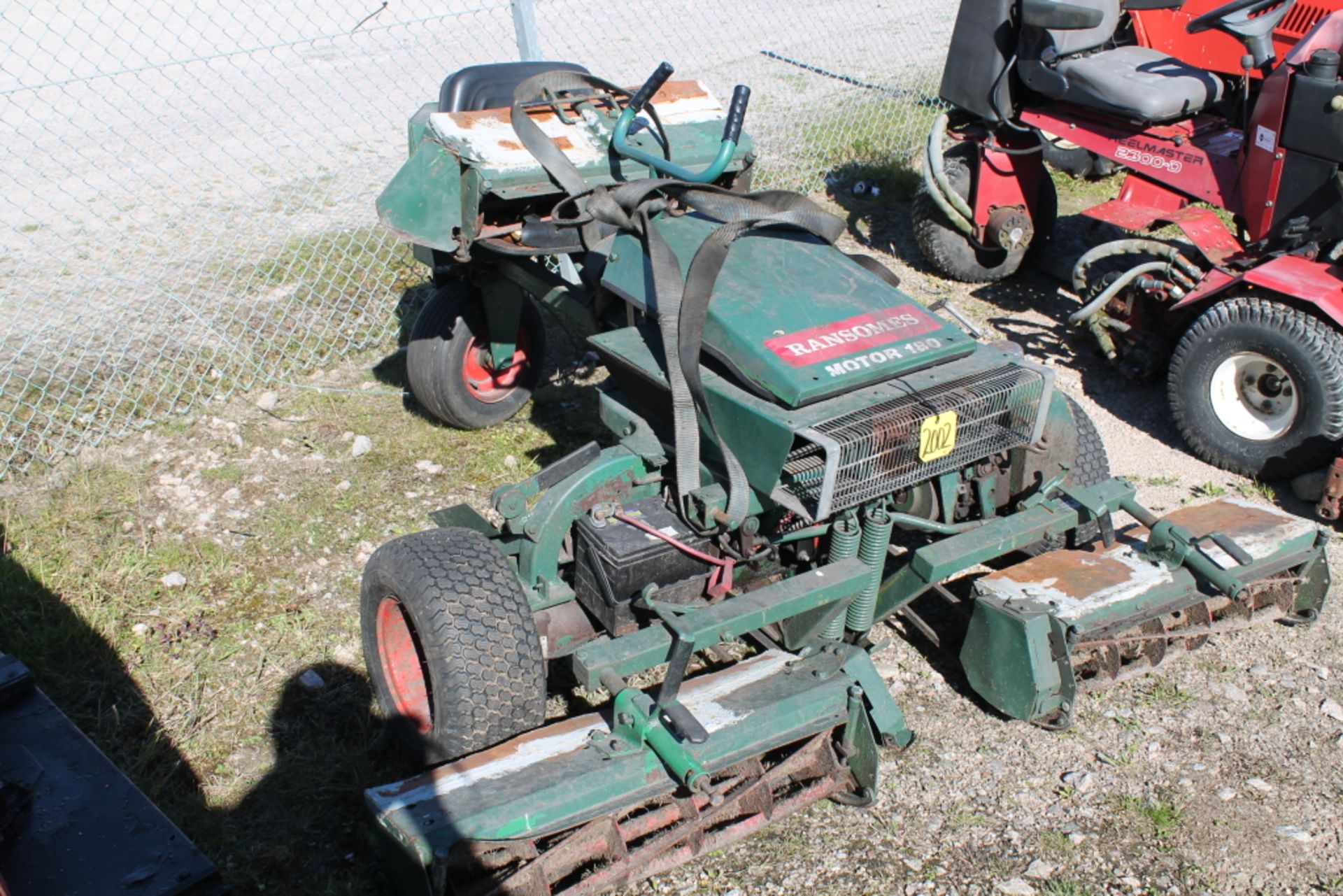 RANSOME TRIPLE GANG MOWER KEY IN P/CABIN