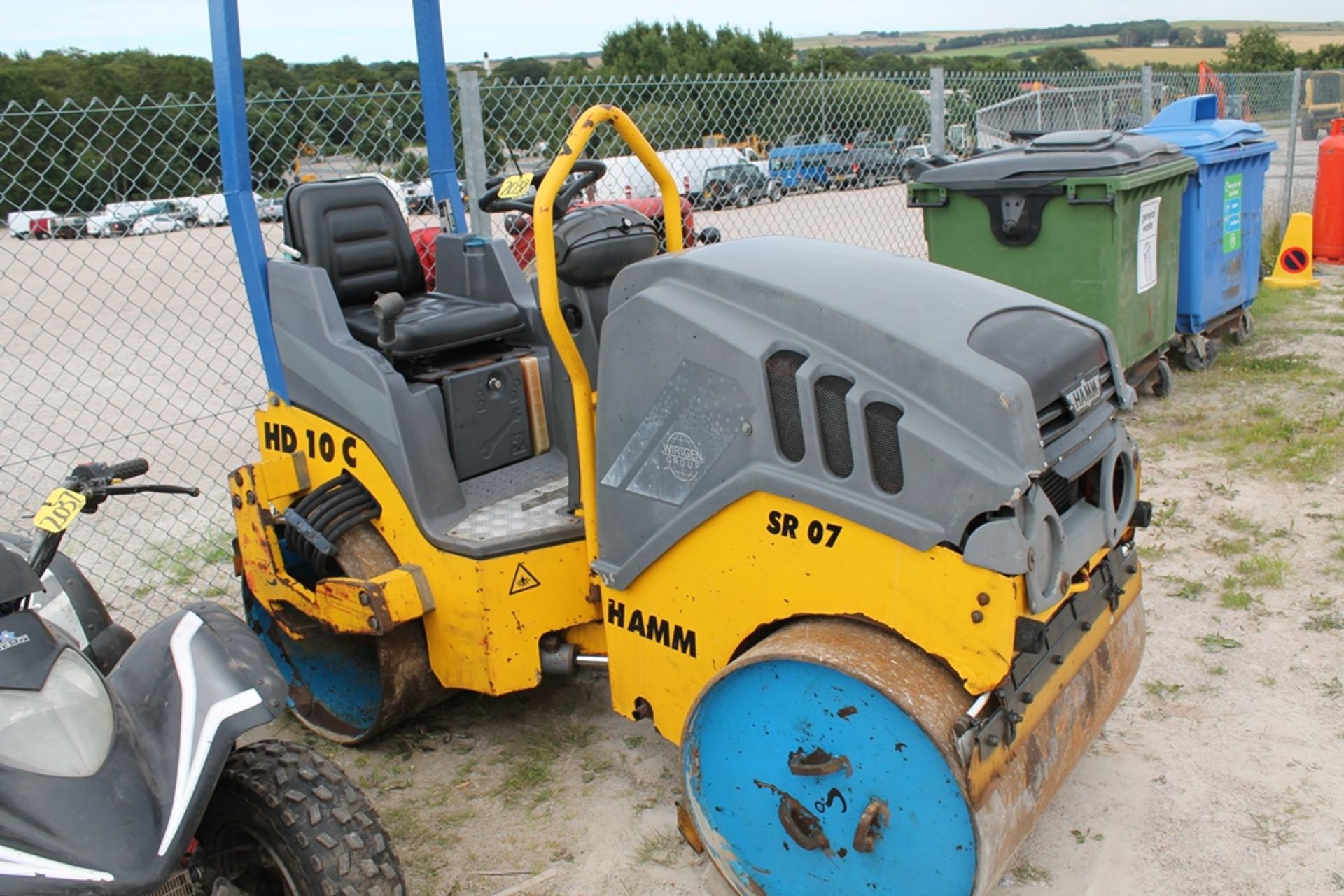 HAMM TWIN DRUM ROLLER