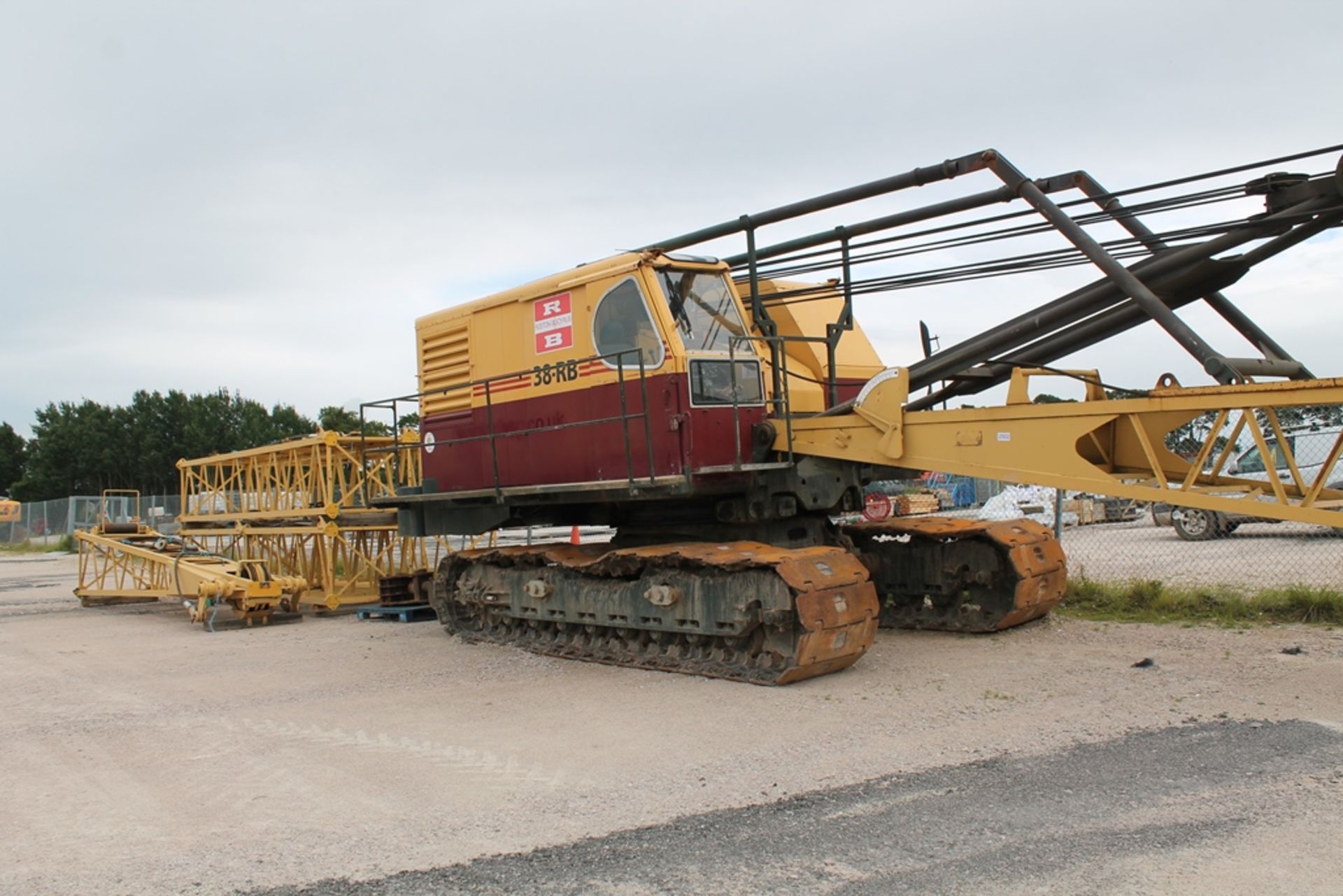 38RB Heavy Duty Crawler Crane, Year 1976 - Company Direct, Plus VAT, Serial No, 37376. Last used Apr - Image 7 of 15